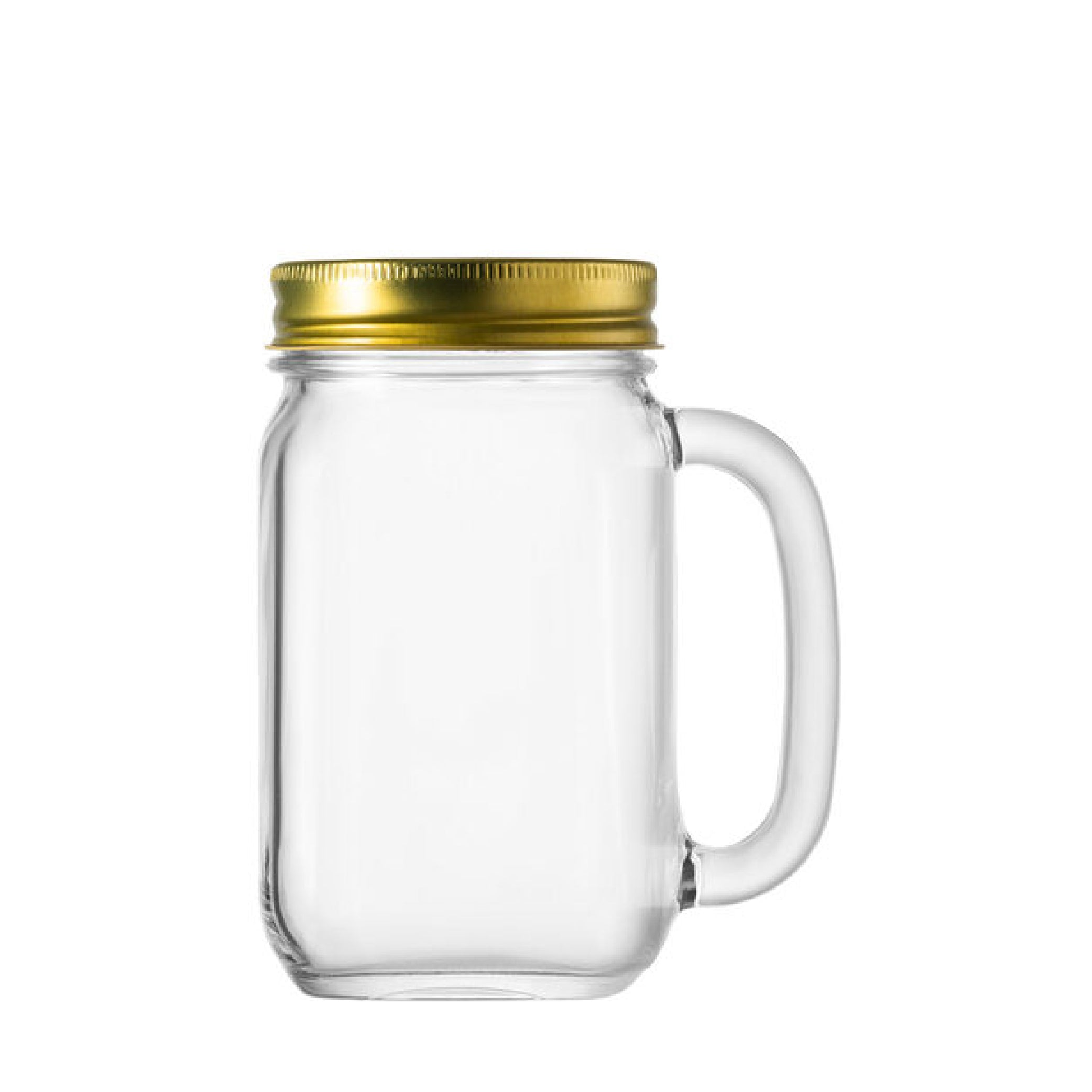 Juice/Cocktail Mug with Metal Lid 480ml
