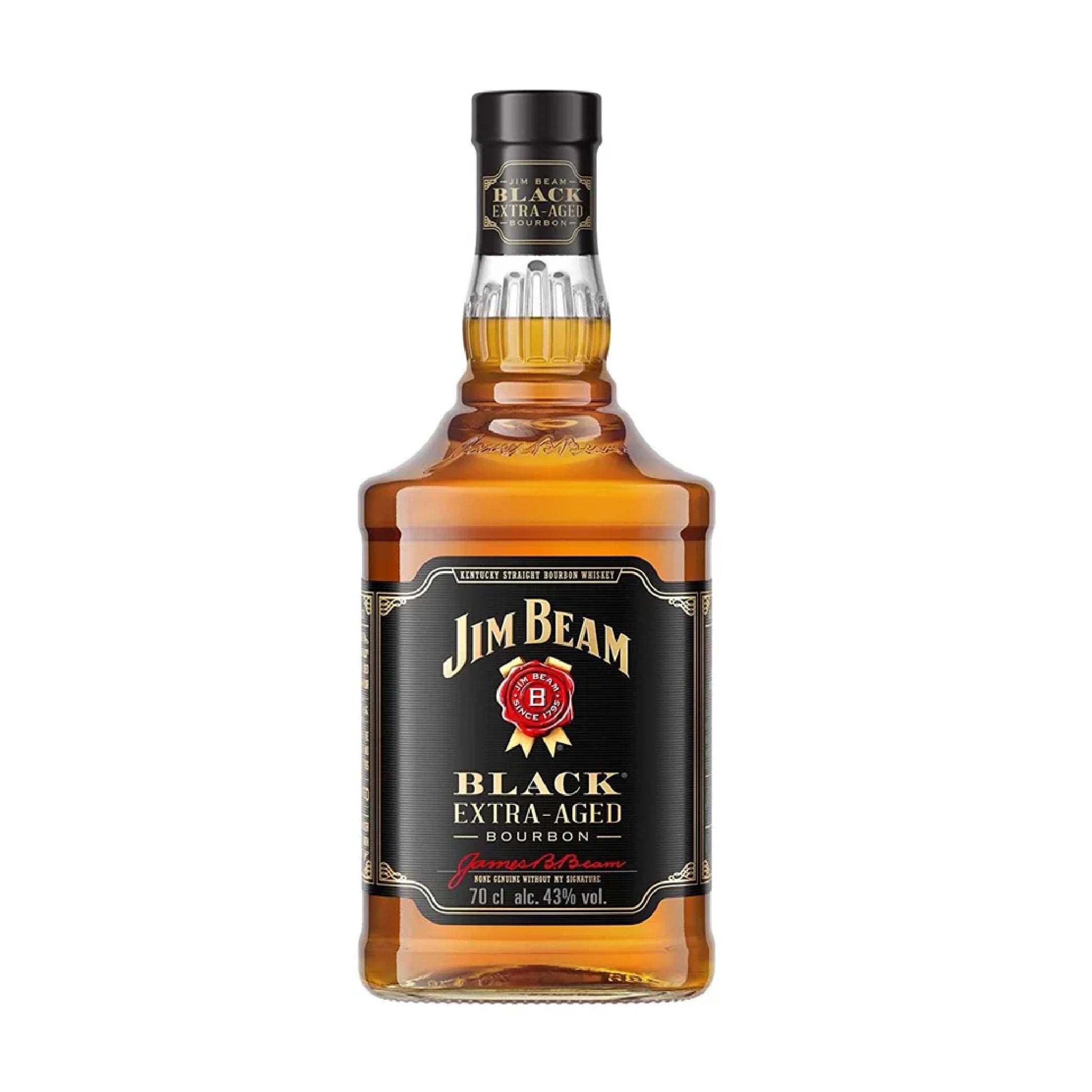 Jim Beam Black Extra-Aged Bourbon Whiskey 75cl