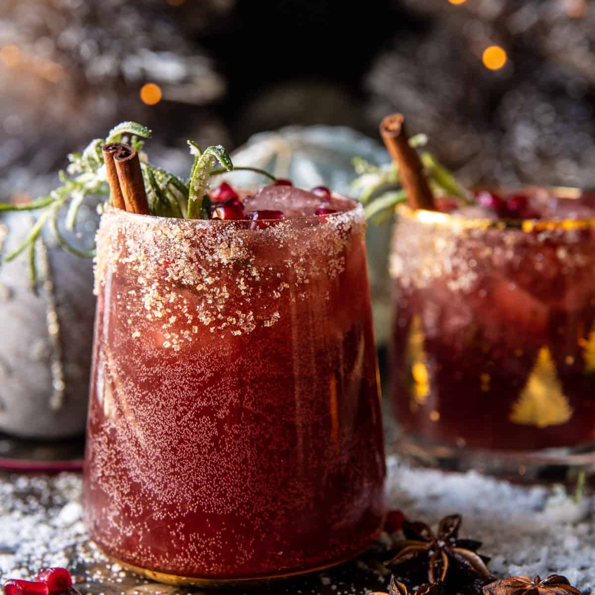 Spiced Up Christmas Margarita