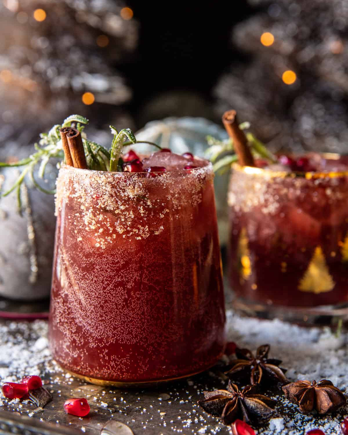 Spiced Up Christmas Margarita