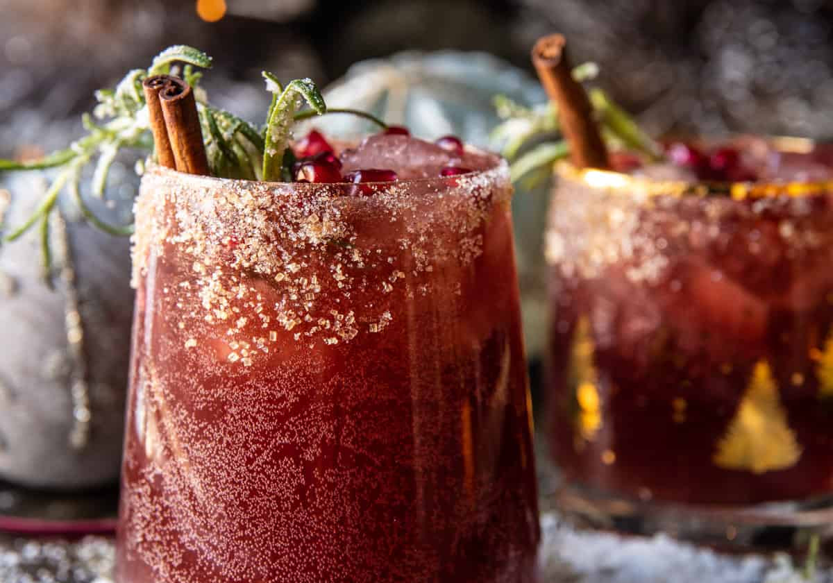 Spiced Up Christmas Margarita