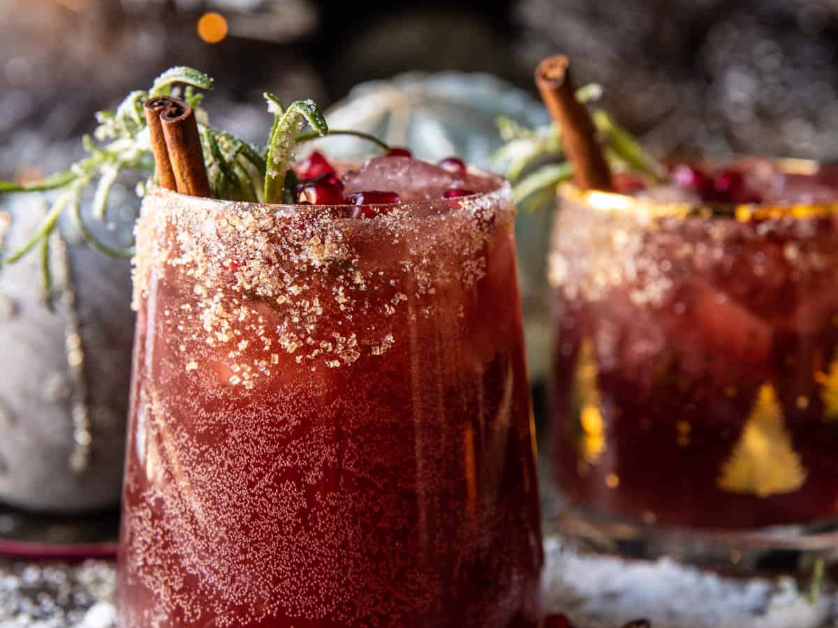 Spiced Up Christmas Margarita