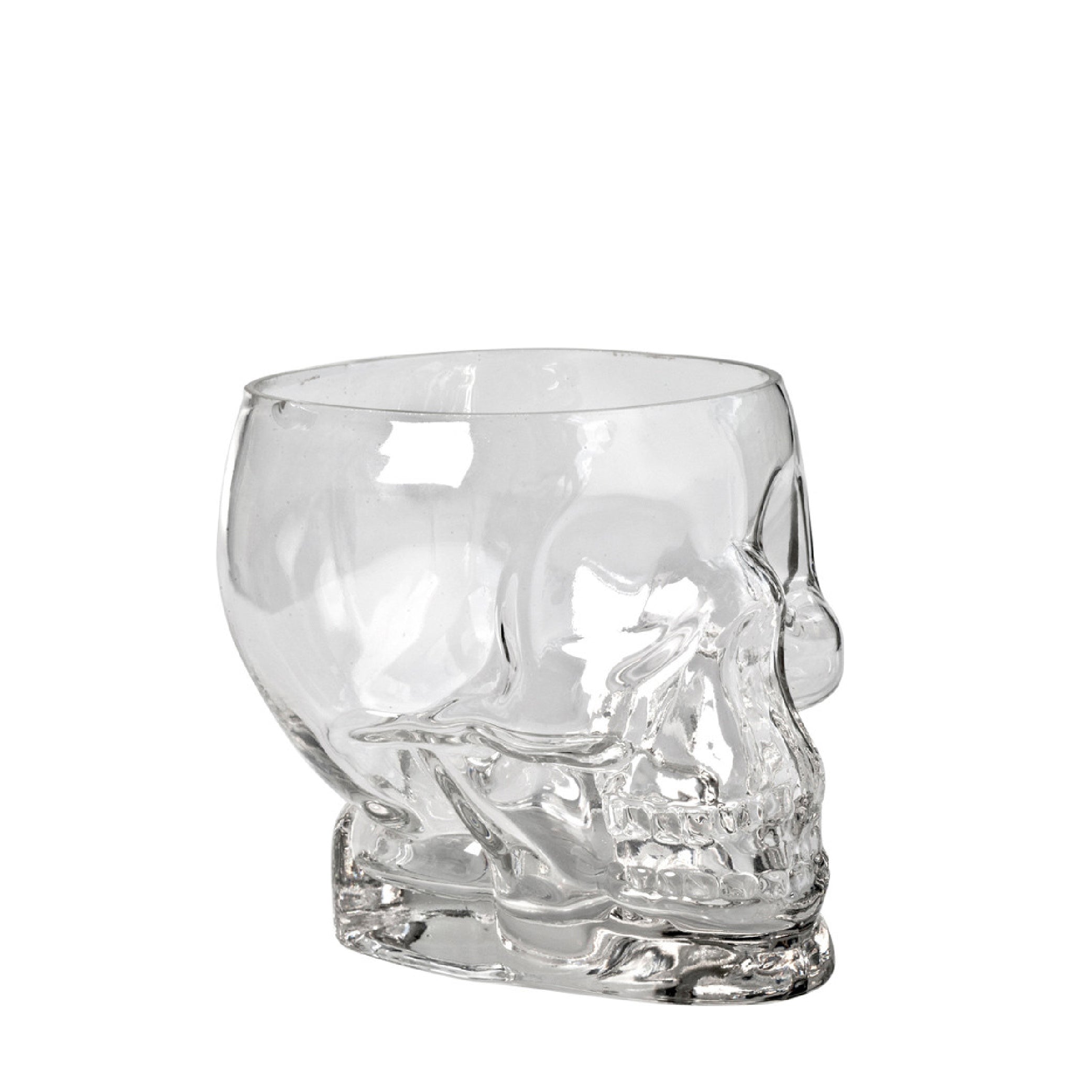 Glass Skull Tiki Cocktail Mug 700ml