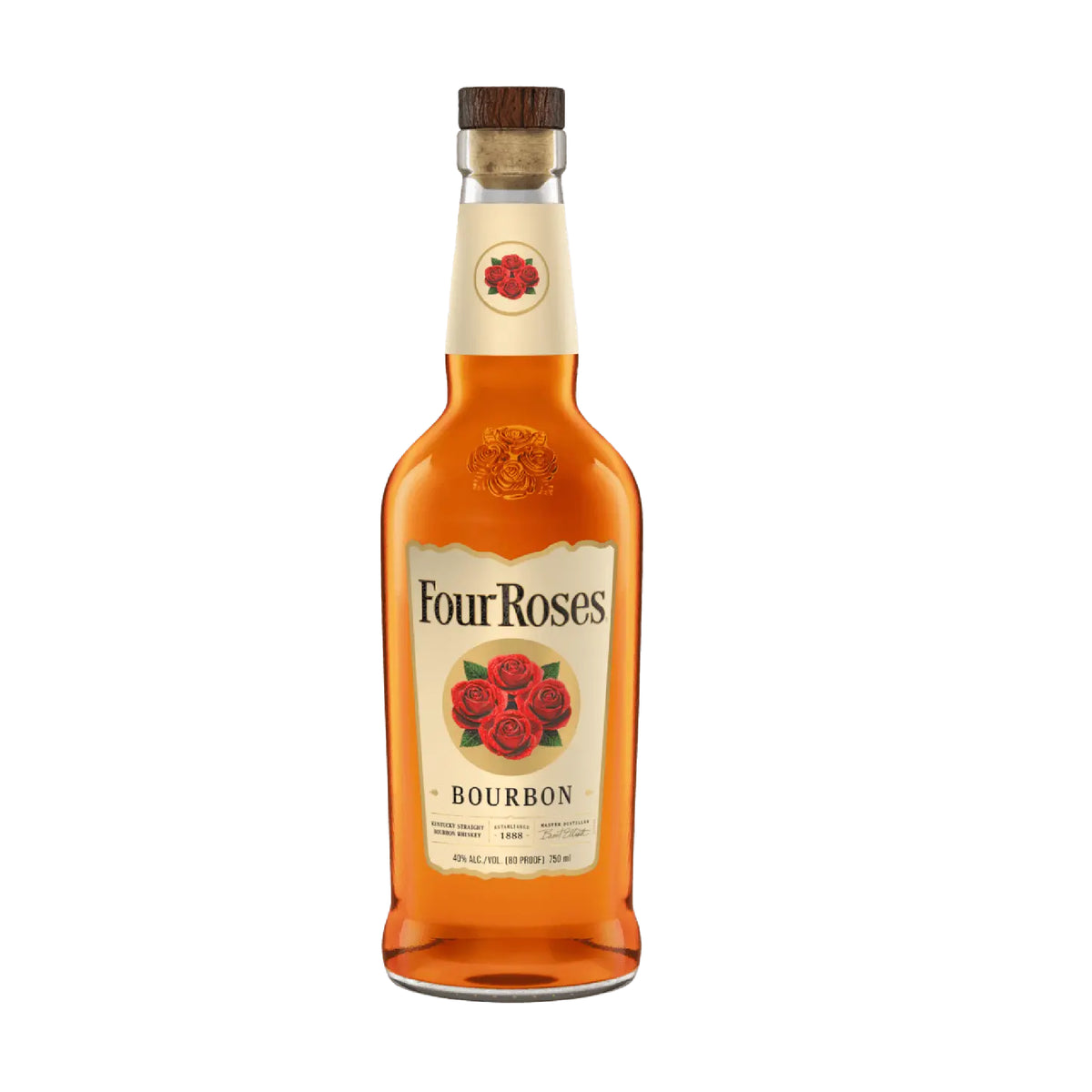 Four Roses Bourbon Whiskey 1L – Enoteca