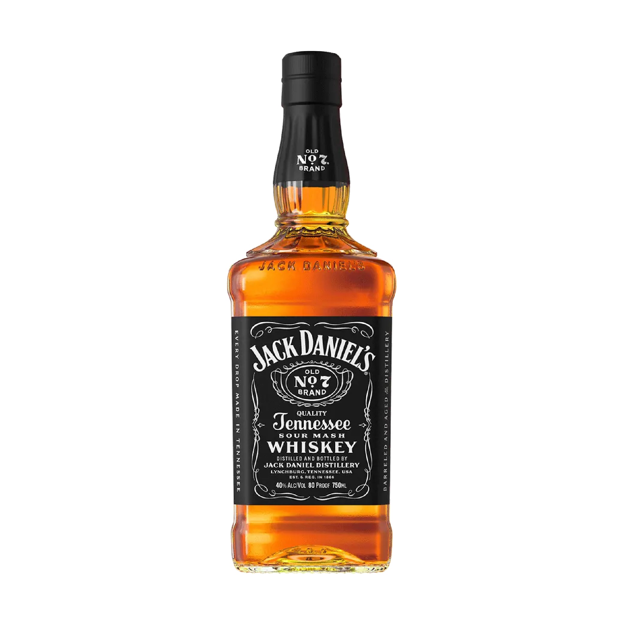 Jack Daniel's Old No.7 Tennessee Whiskey 75cl