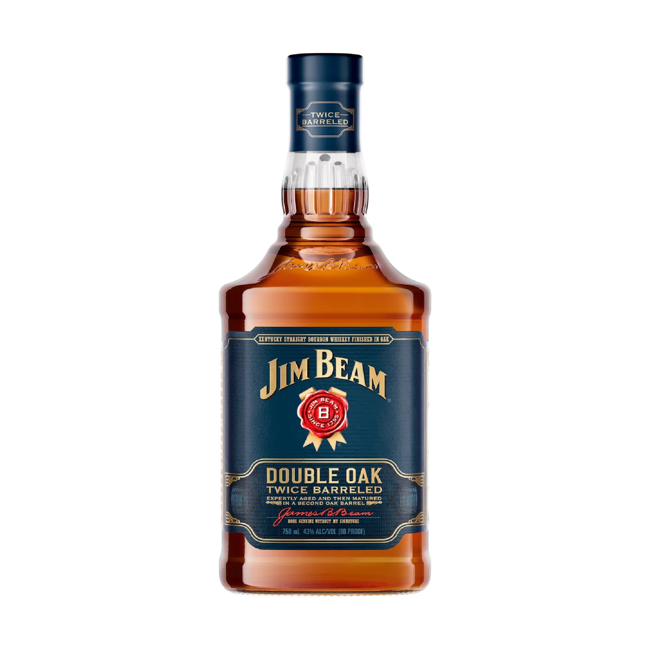 Jim Beam Double Oak Bourbon Whiskey 75cl