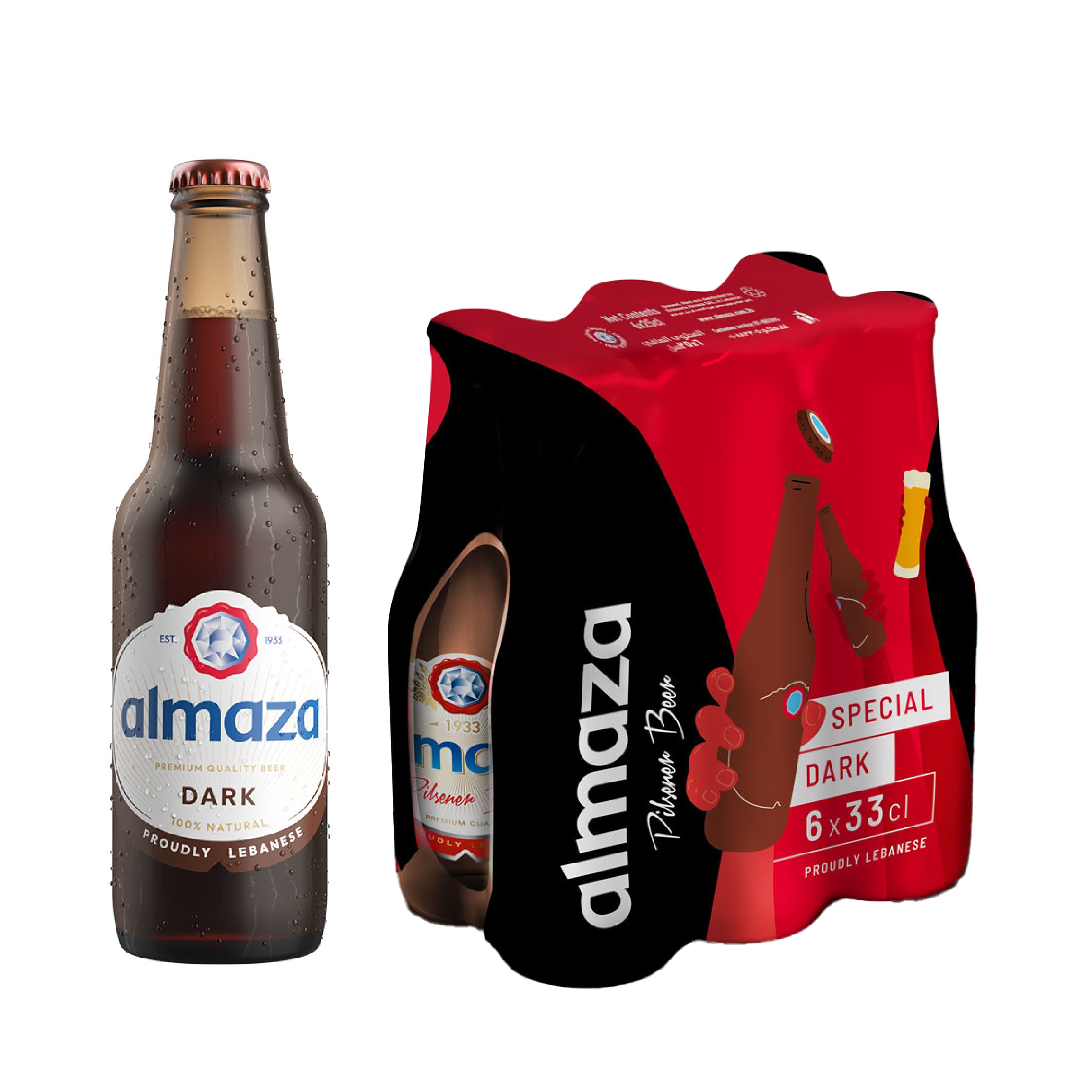 Almaza Special Dark - Pack of 6 x 33cl