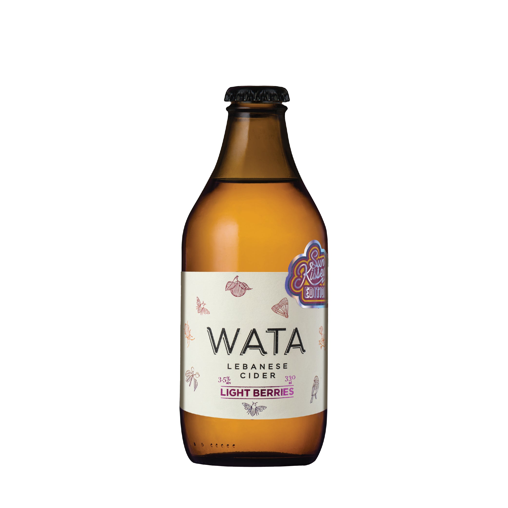 WATA Light Berries - Sun Kissed Edition Lebanese Cider 33cl