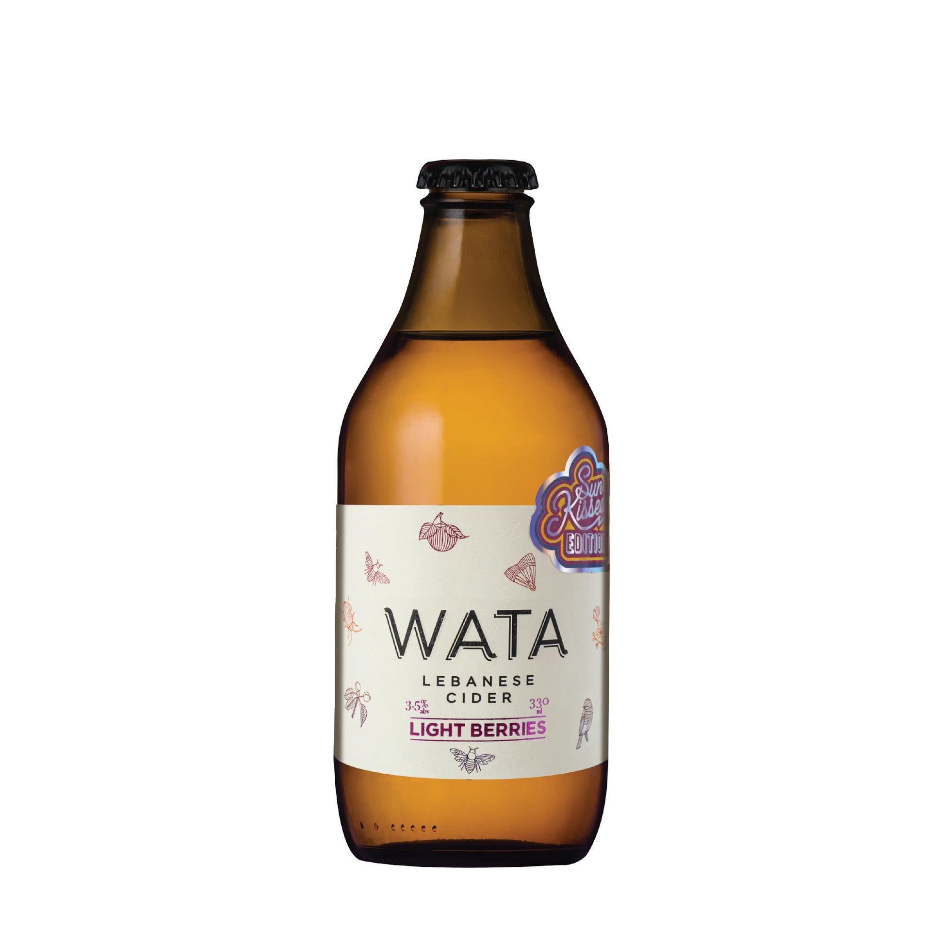 WATA Light Berries - Sun Kissed Edition Lebanese Cider 33cl