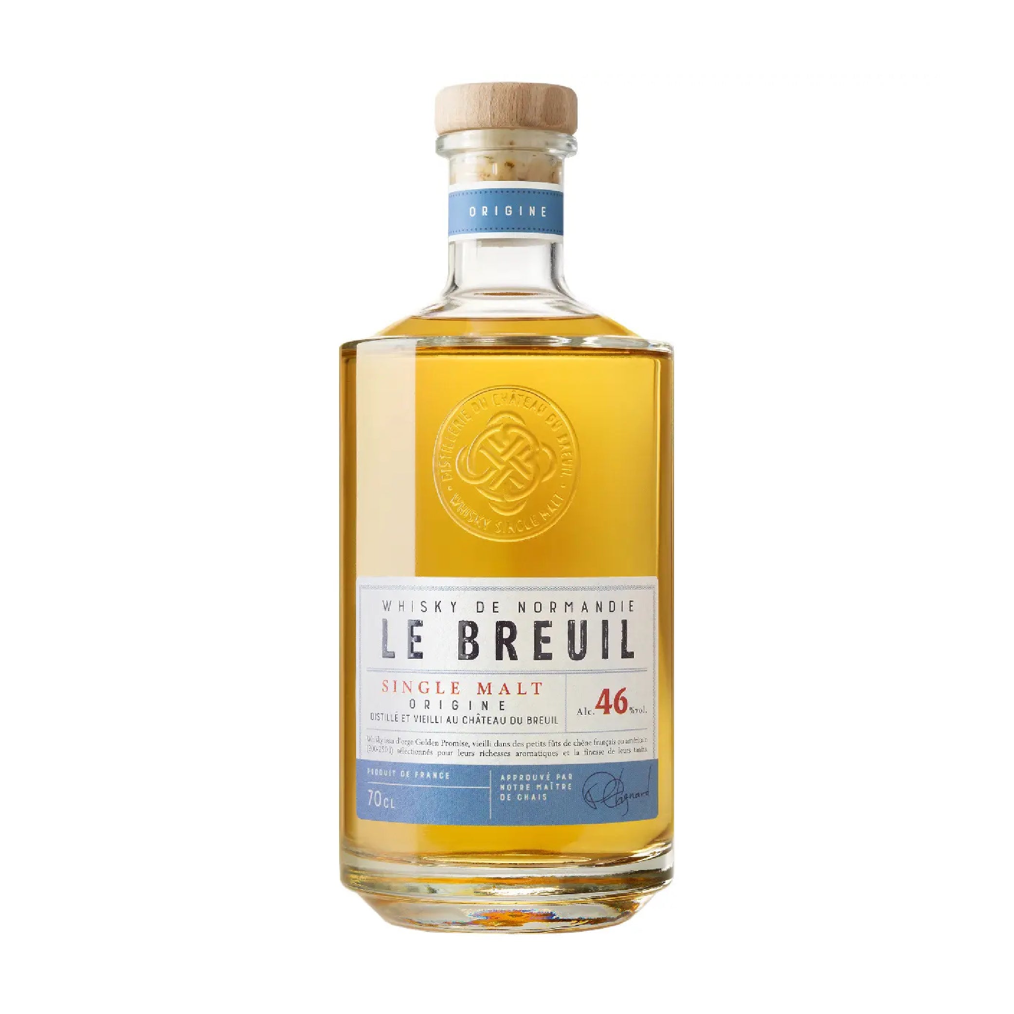 Le Breuil Origine Single Malt  French Whisky 70cl