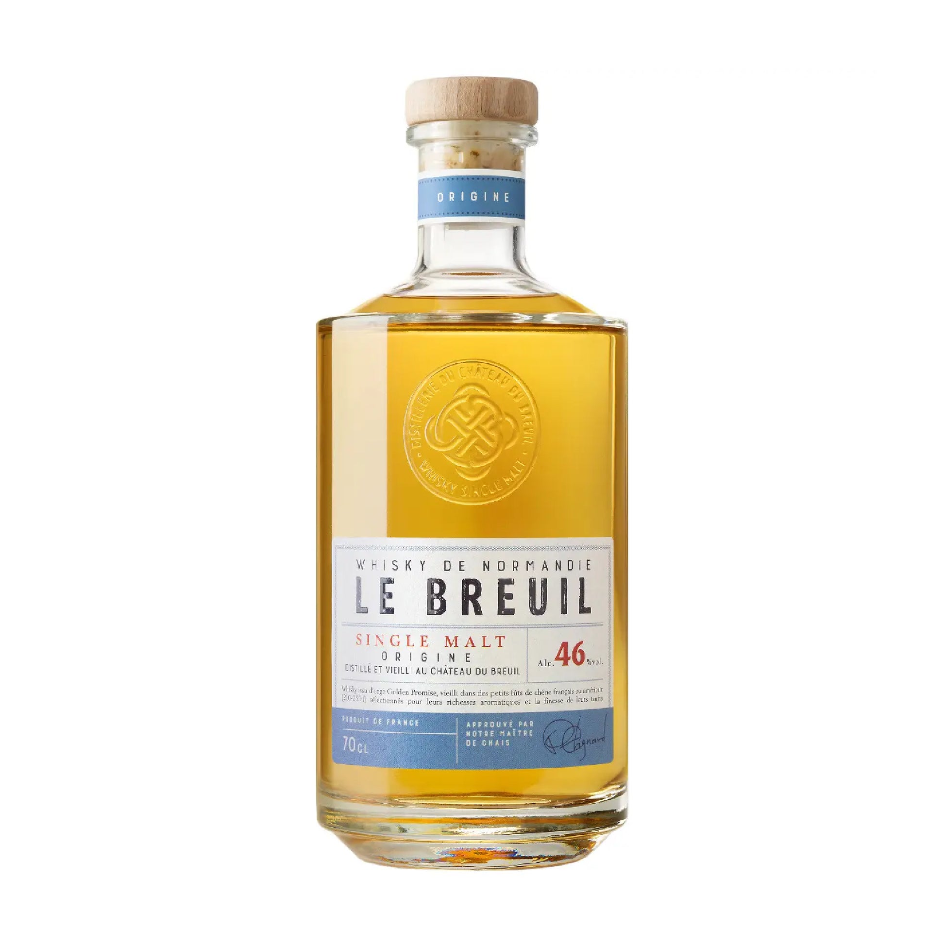 Le Breuil Origine Single Malt  French Whisky 70cl