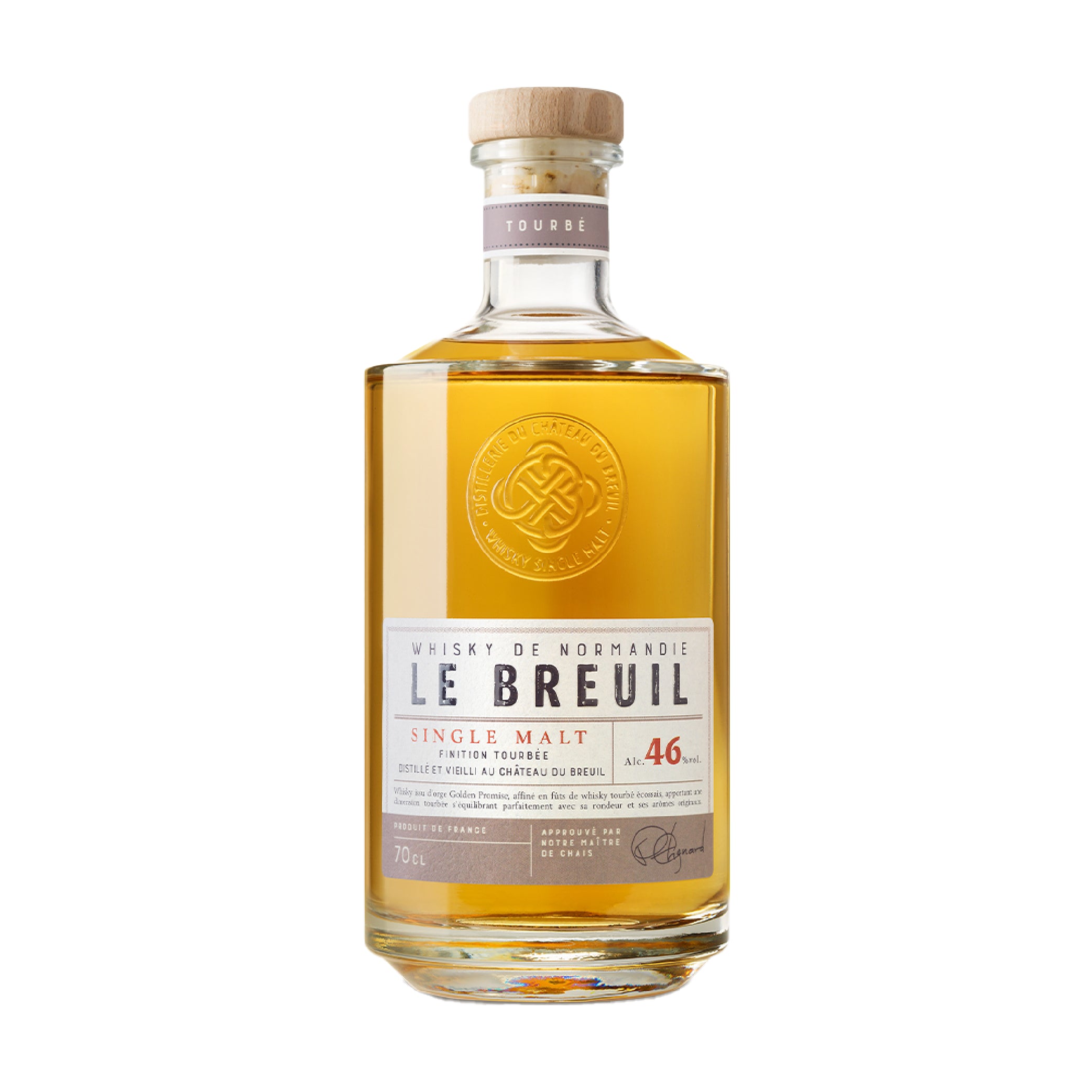 Le Breuil Tourbé Single Malt French Whisky 70cl