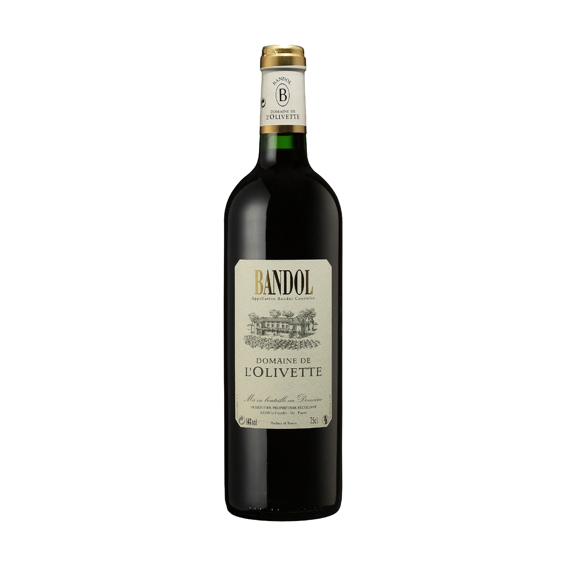 Domaine de l'Olivette Bandol France 2014