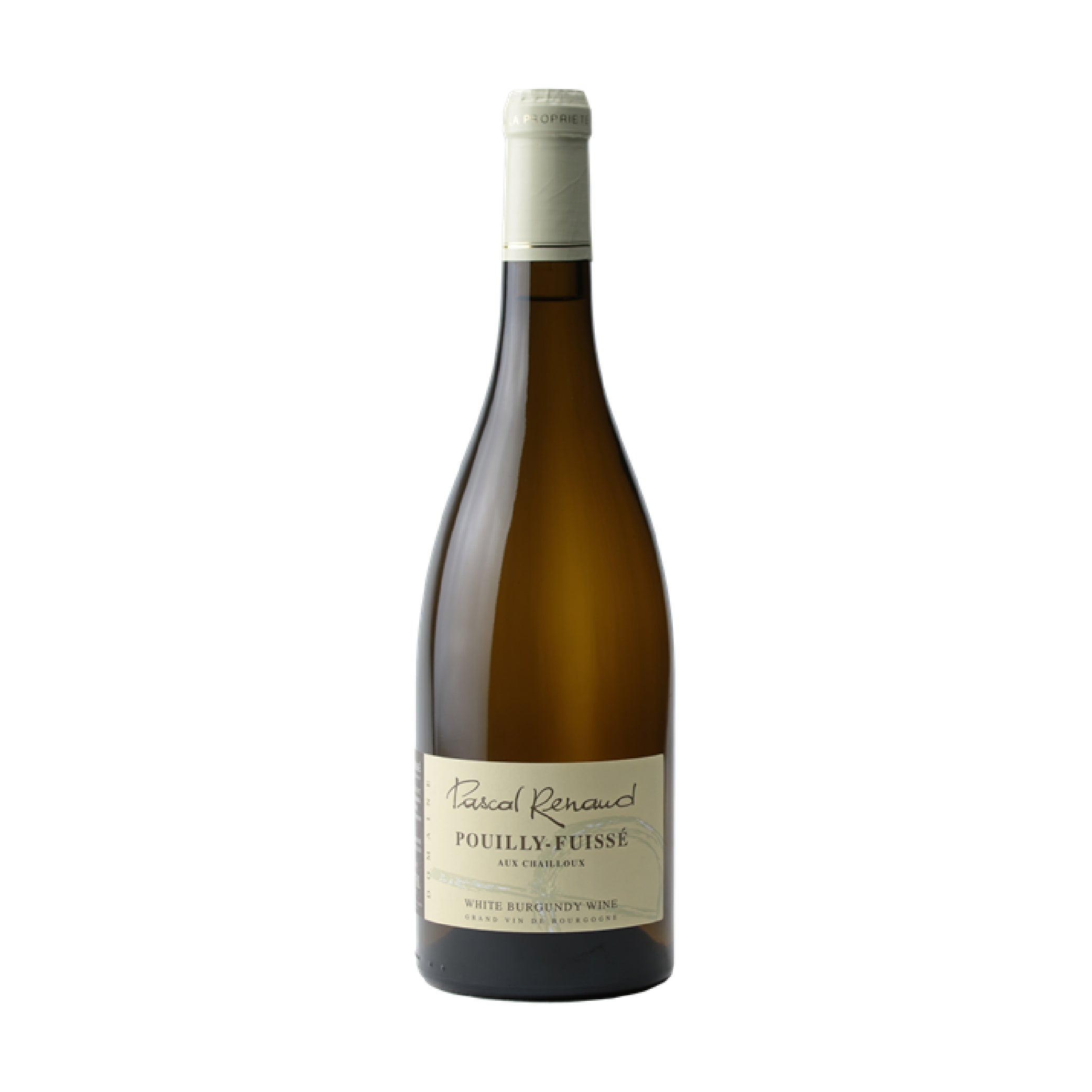 Pouilly Fuissé aux Chailloux Domaine Pascal Renaud Burgundy France 2017