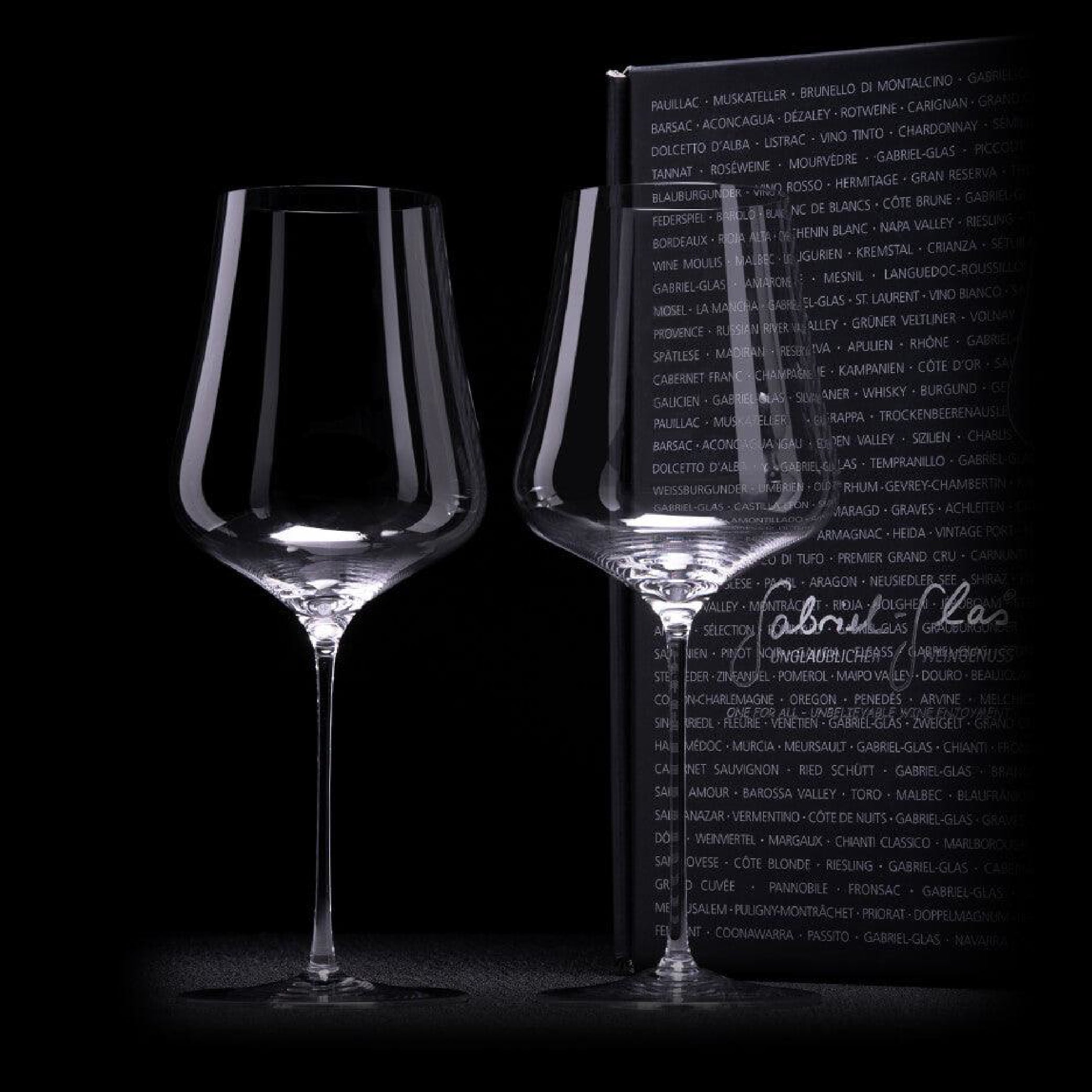 Gold Edition Handmade Hand Blown Wine Glass - Set of 2