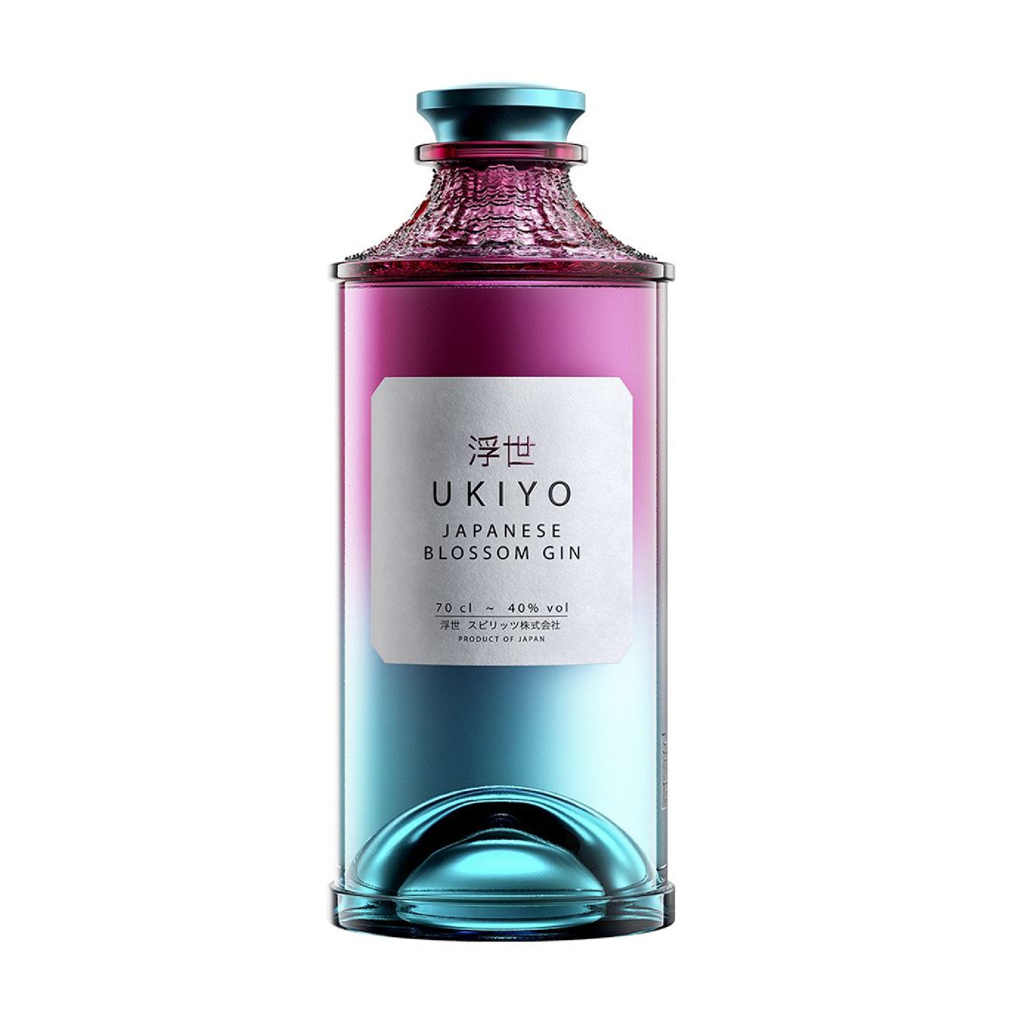 Ukiyo Japanese Blossom Gin 70cl