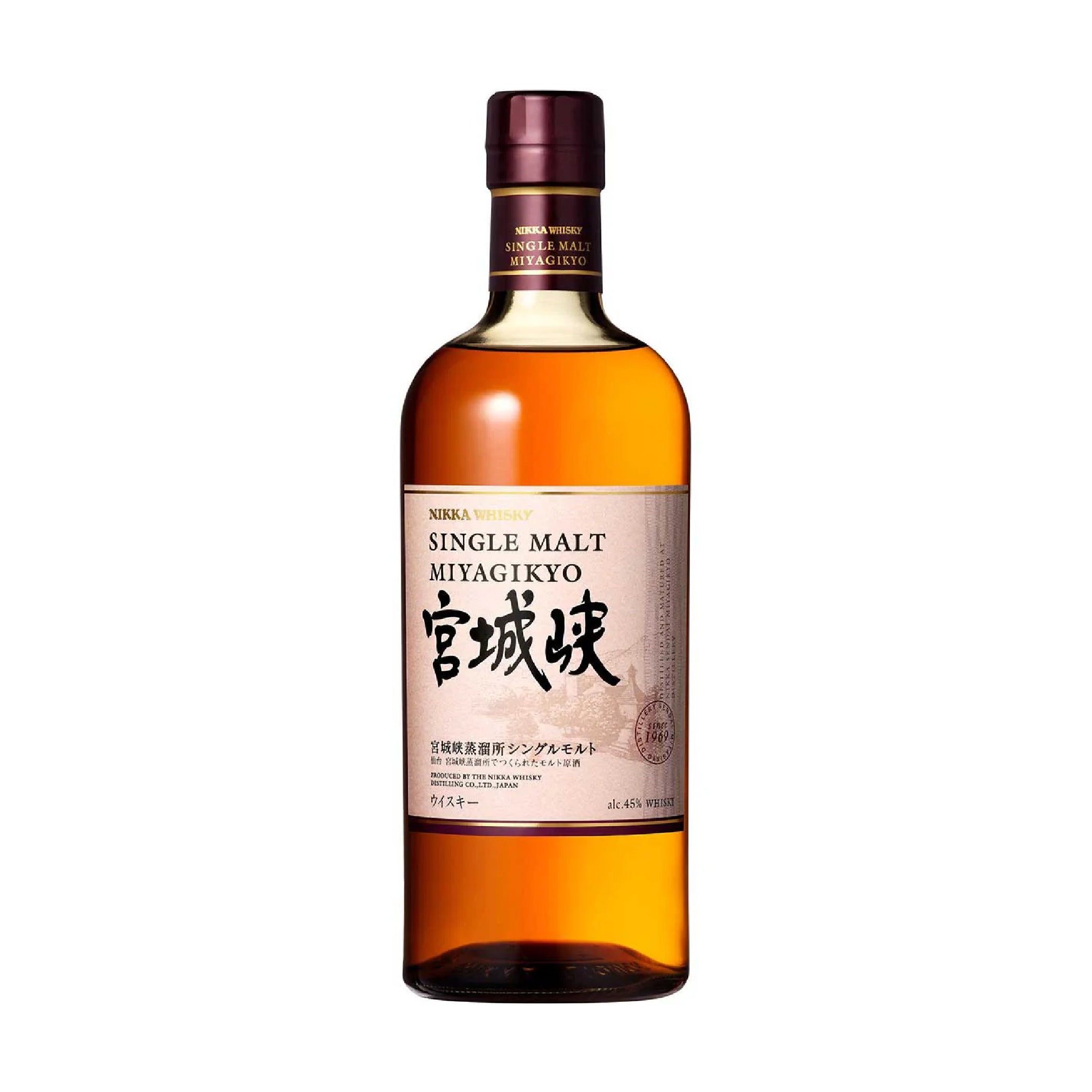 Miyagikyo Non Age Single Malt Japanese Whisky 70cl