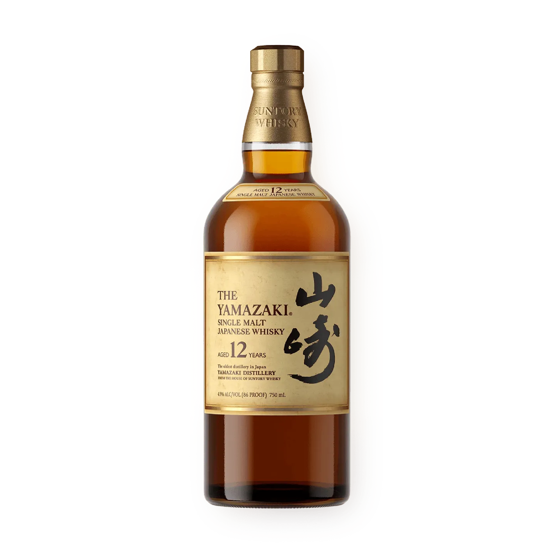 山崎12 Single Malt Whisky Yamazaki 12 Years Old Single Malt Japanese Whisky – Enoteca