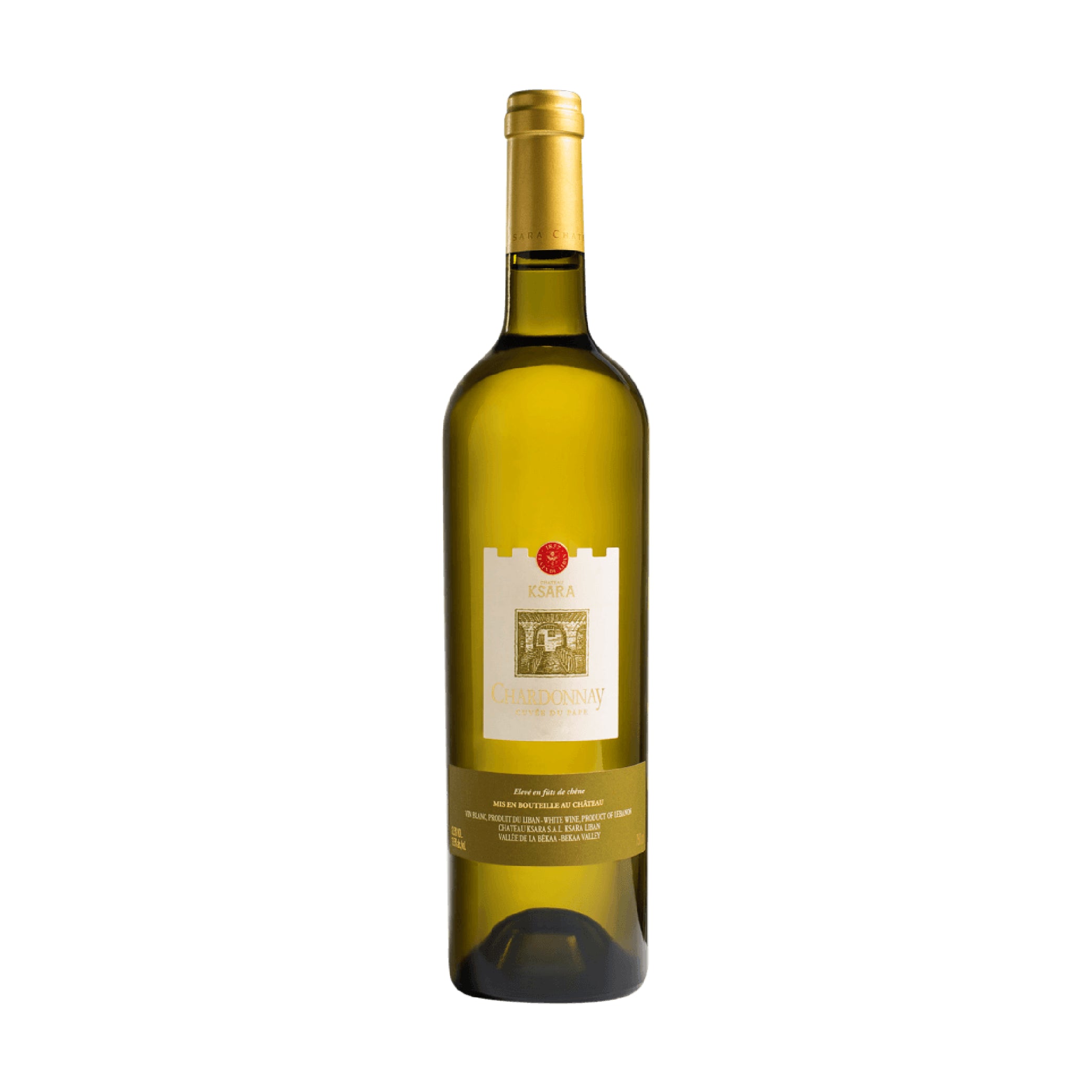 Ksara Chardonnay Cuvée du Pape Bekaa Valley Lebanon 2021