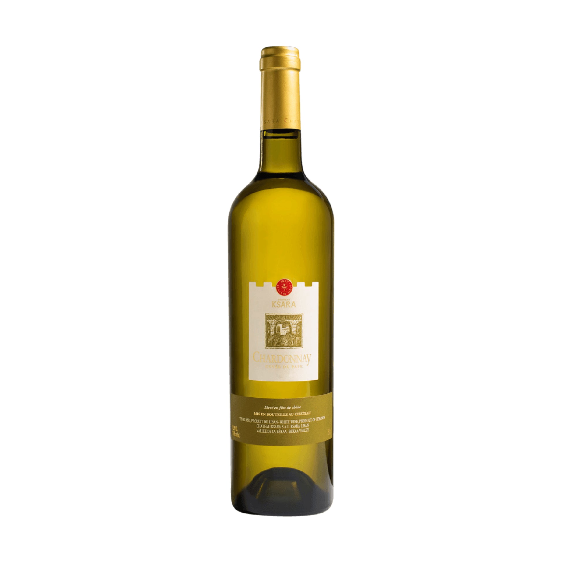 Ksara Chardonnay Cuvée du Pape Bekaa Valley Lebanon 2021