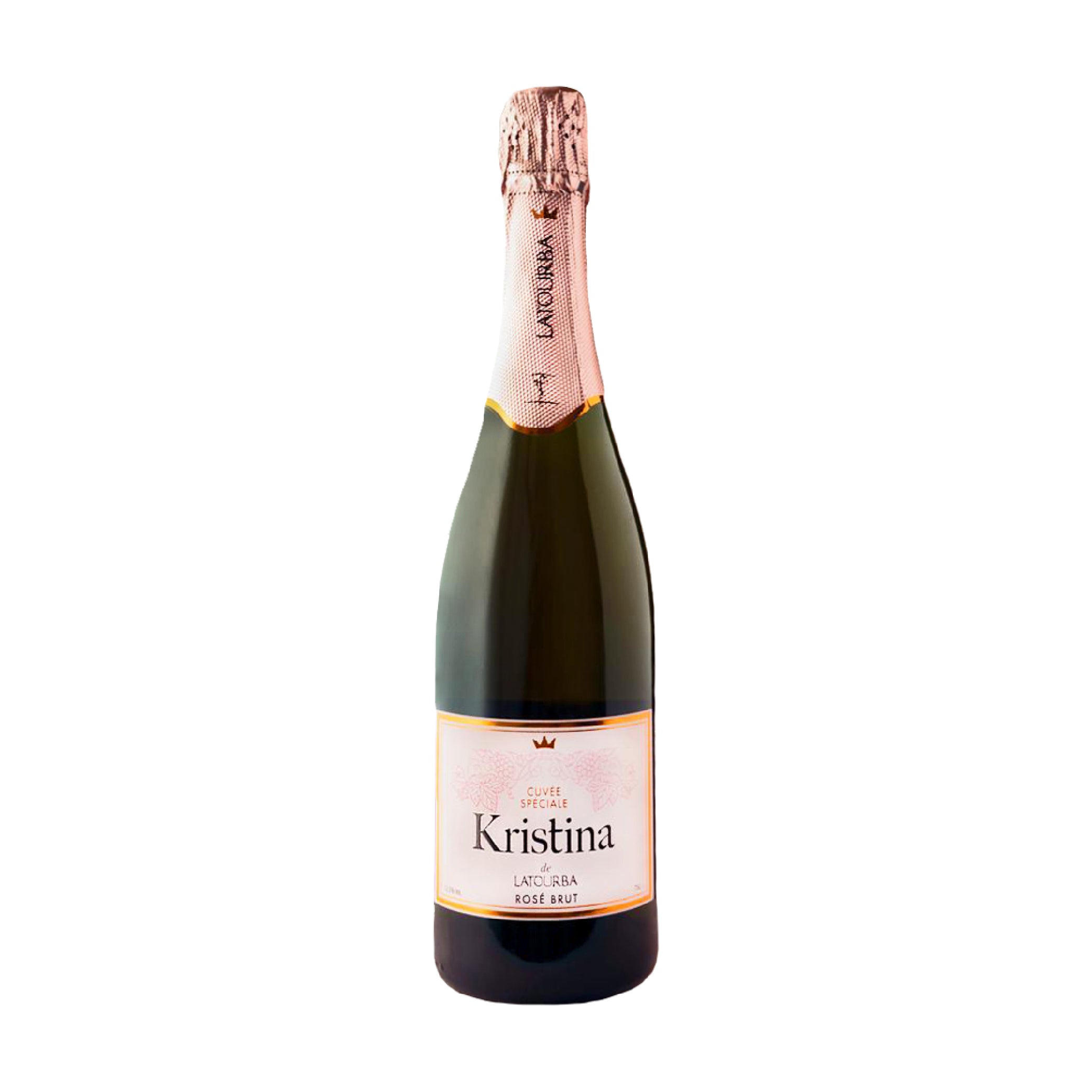 Kristina de Latourba Sparkling Brut Rosé Wine
