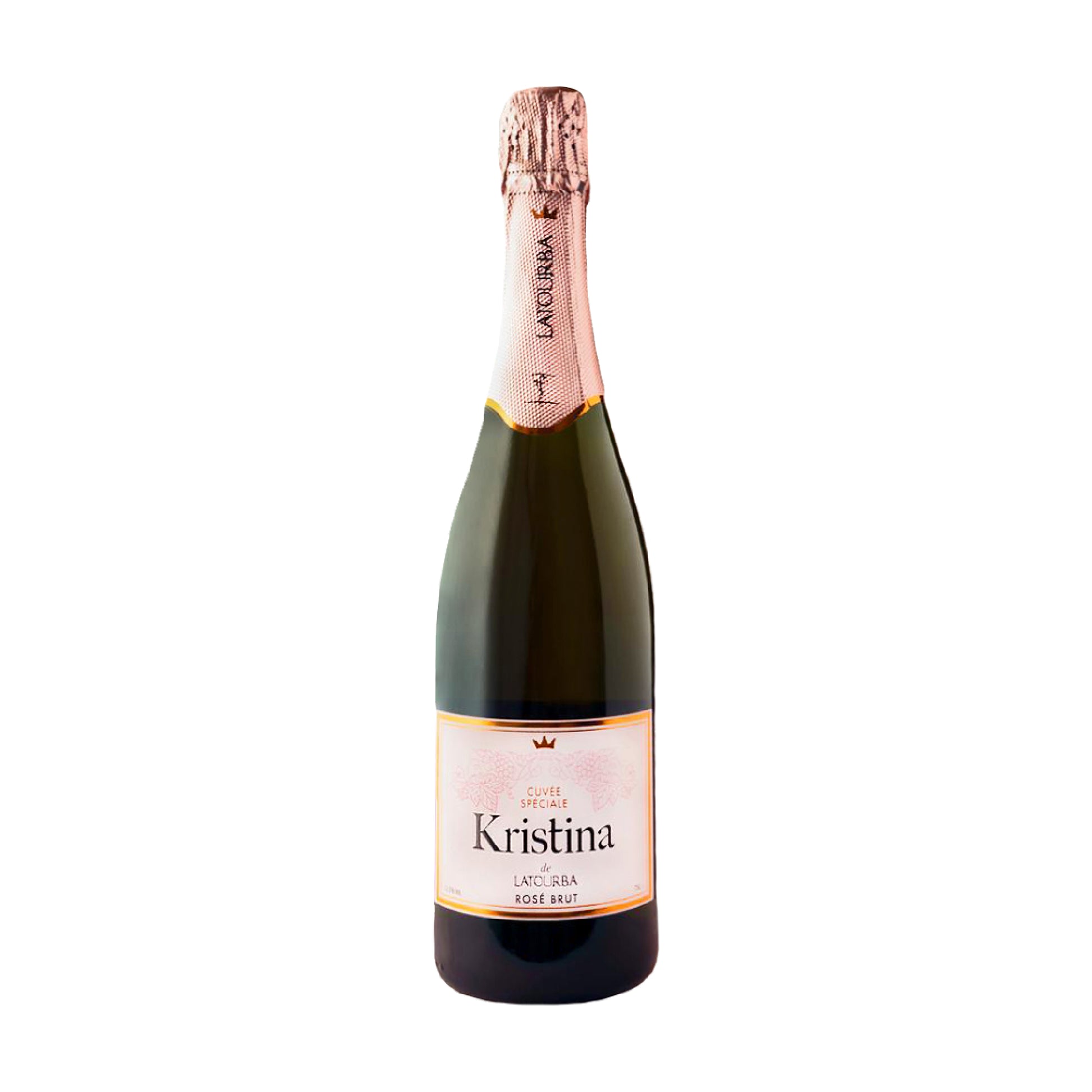 Kristina de Latourba Sparkling Brut Rosé Wine