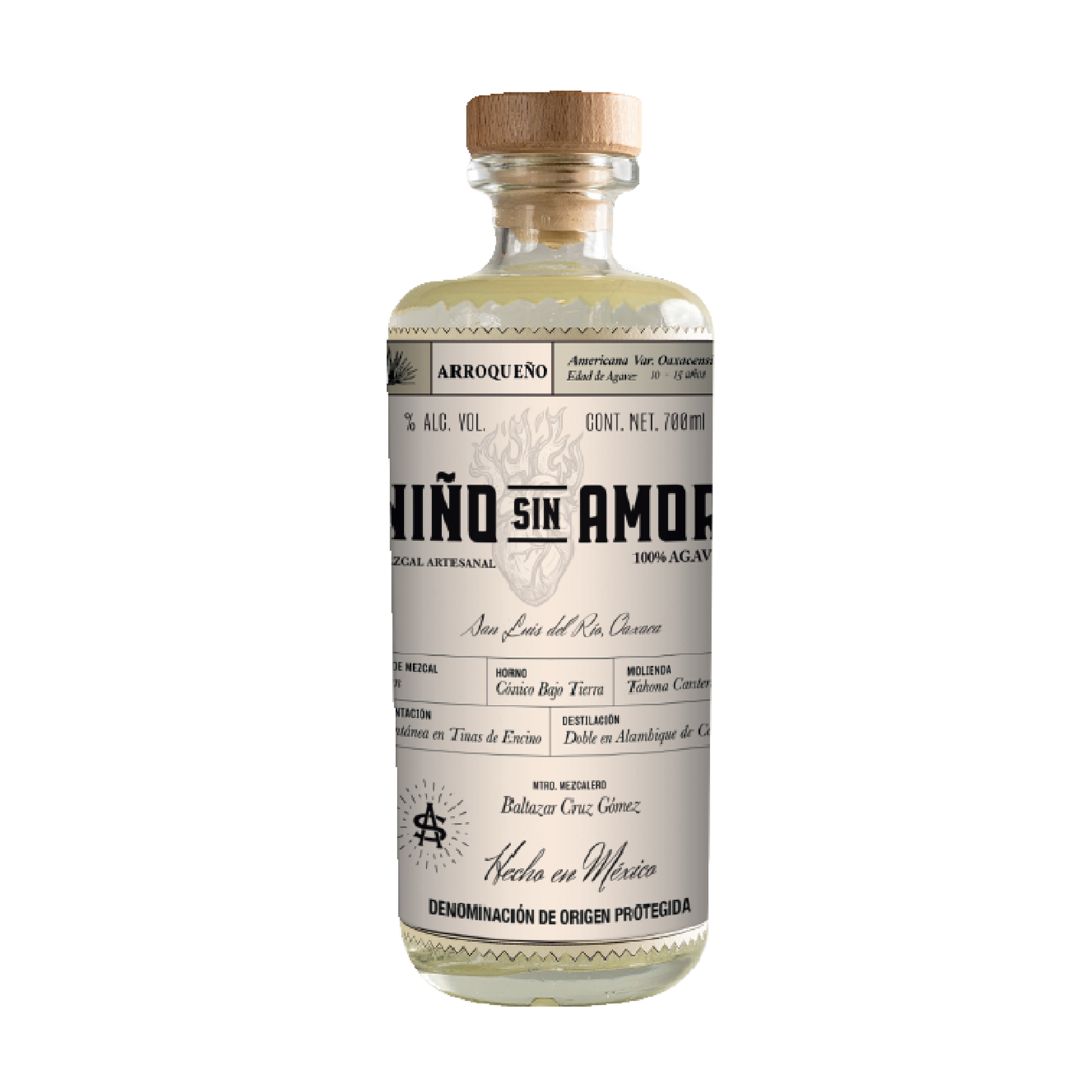Niño sin Amor Arroqueño Mezcal 70cl