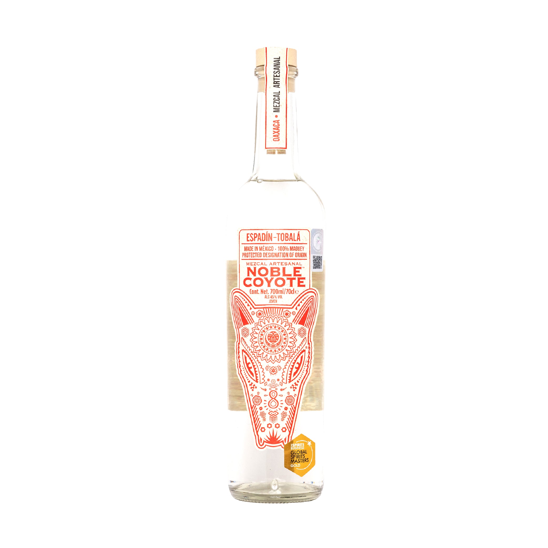 Noble Coyote Mezcal Espadin Tobala 70cl