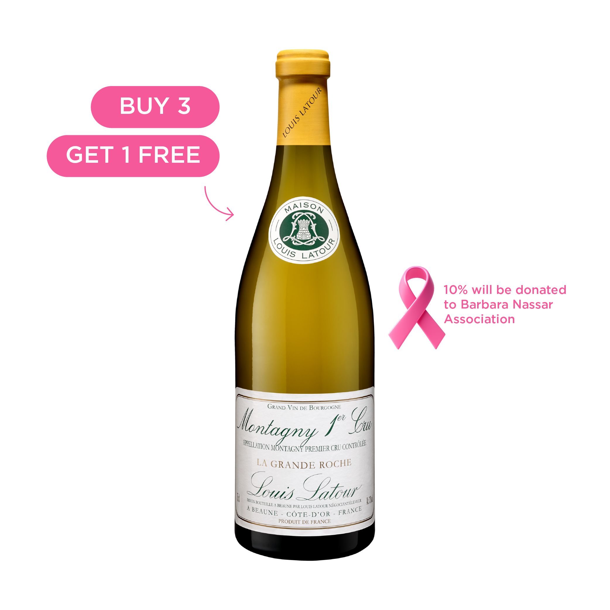 Montagny Premier Cru "La Grande Roche" Maison Louis Latour Burgundy France 2023