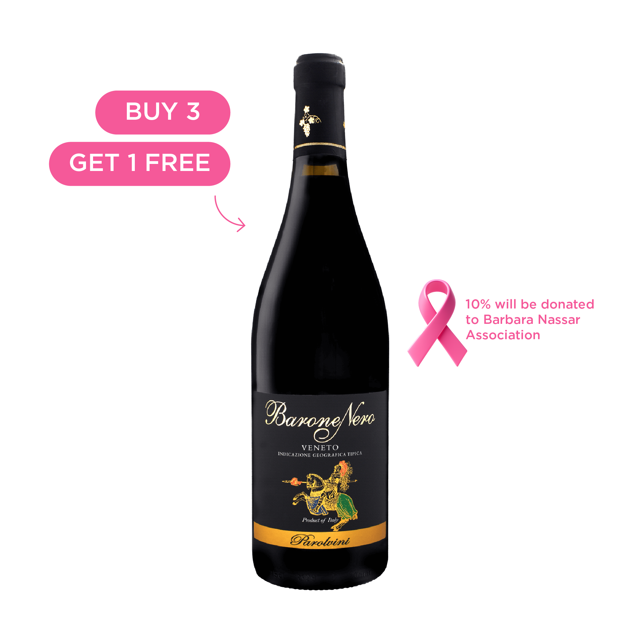 Barone Nero Parolvini IGT Veneto Italy 2023
