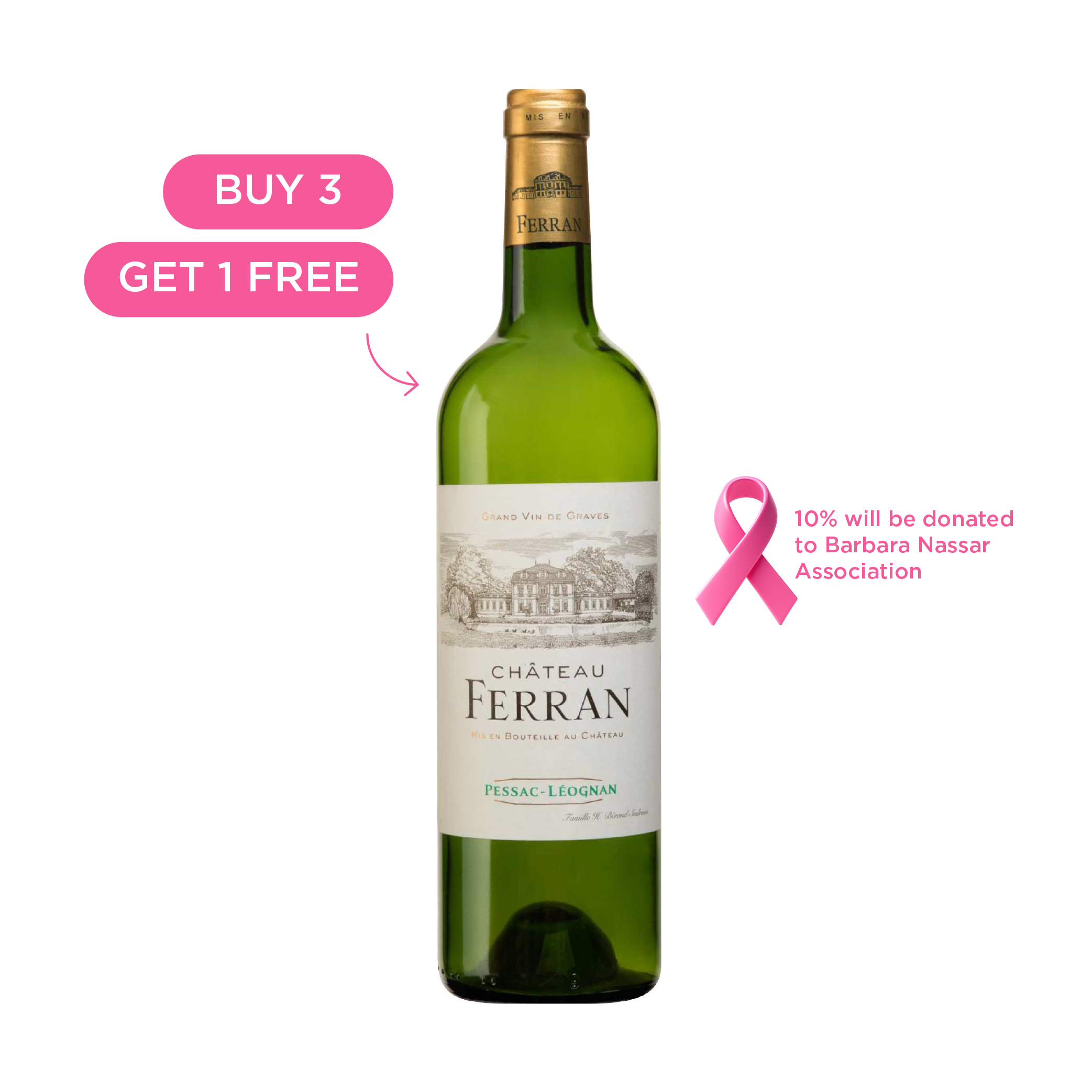 Château Ferran AOC White Pessac-Léognan France 2023