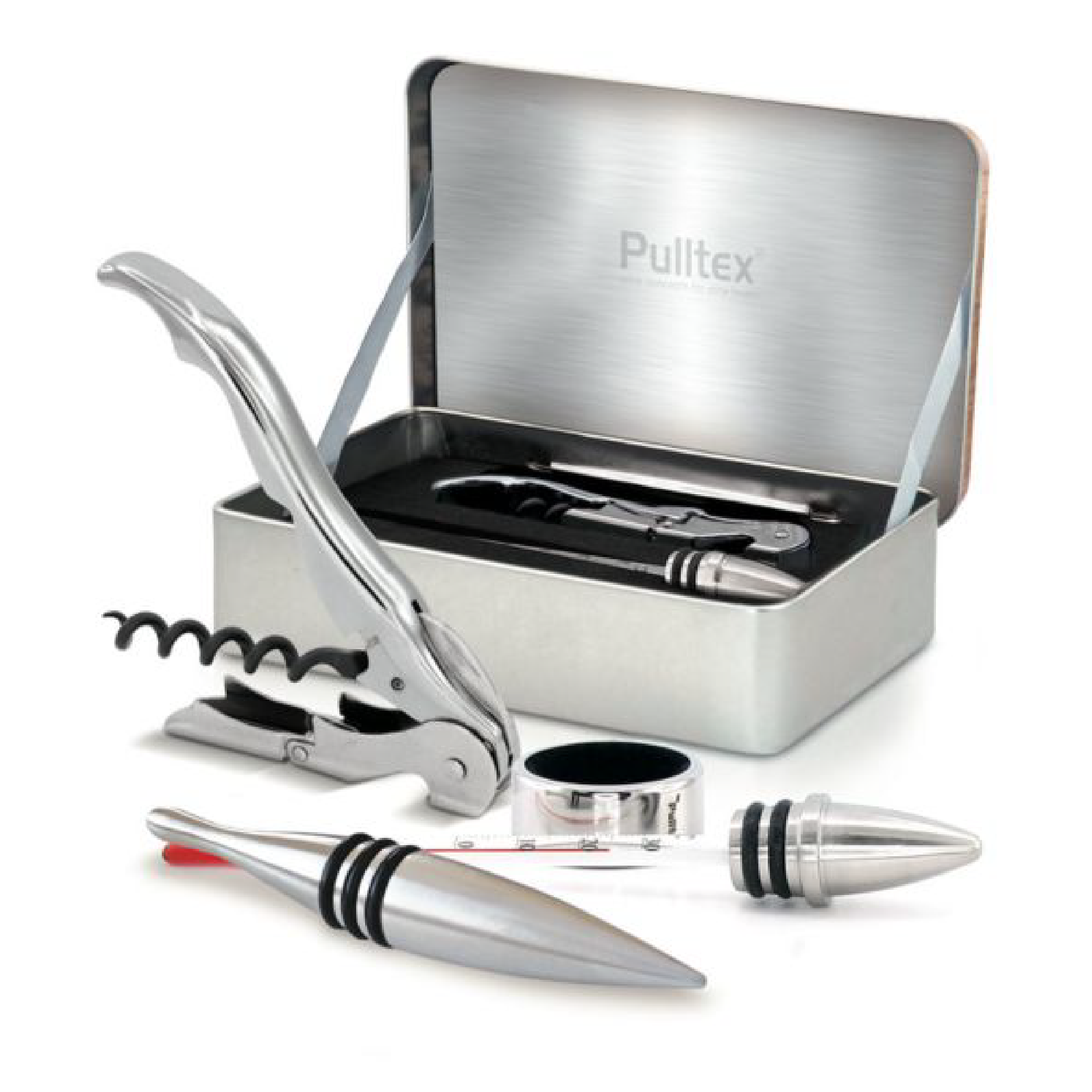Pulltex Wine Set De Luxe 4-Piece 107-732