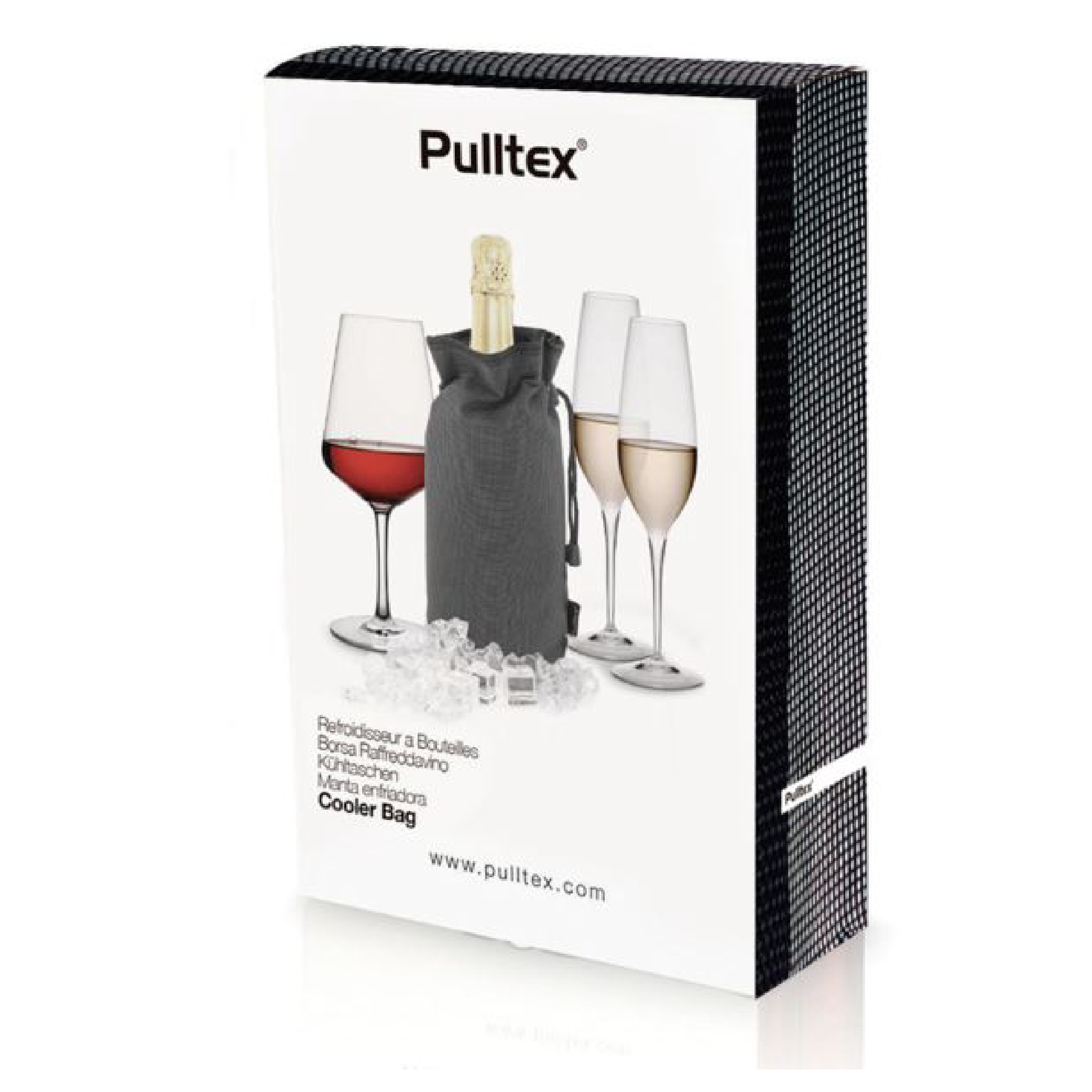 Pulltex Wine & Champagne Cooler Bag Grey 109-612