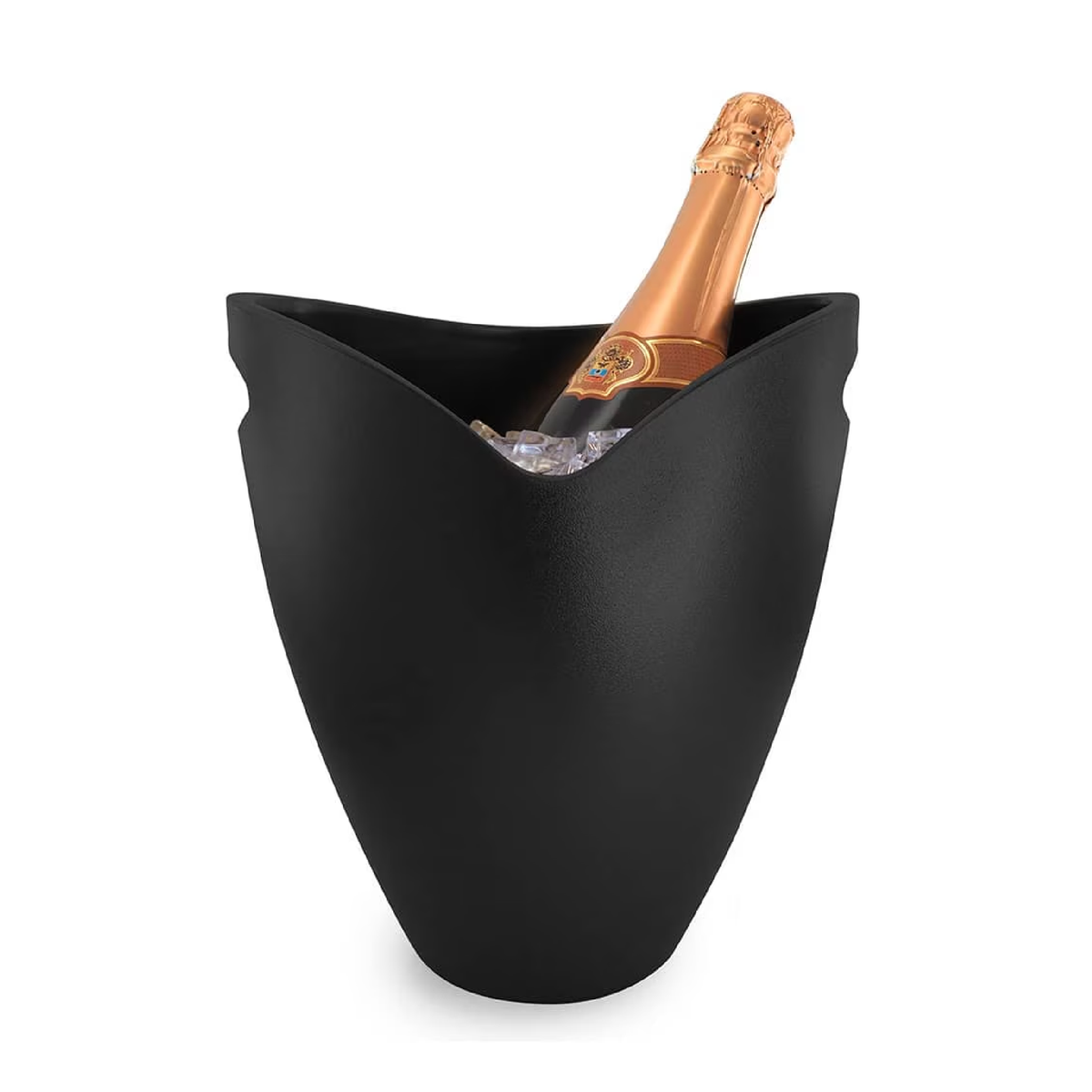 Pulltex Champagne Ice Bucket Black 107-636