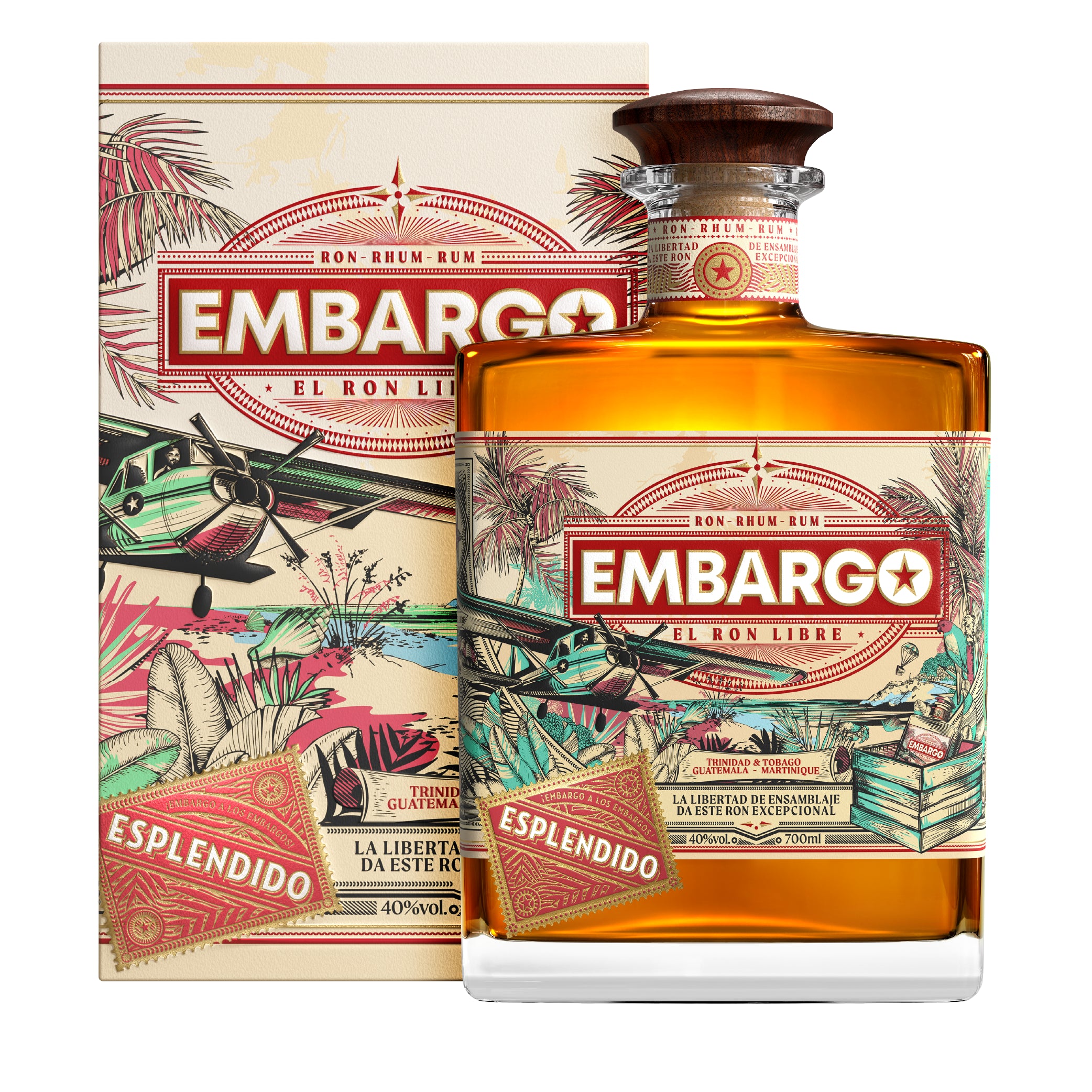 Embargo Añejo Esplendido Rum 70cl