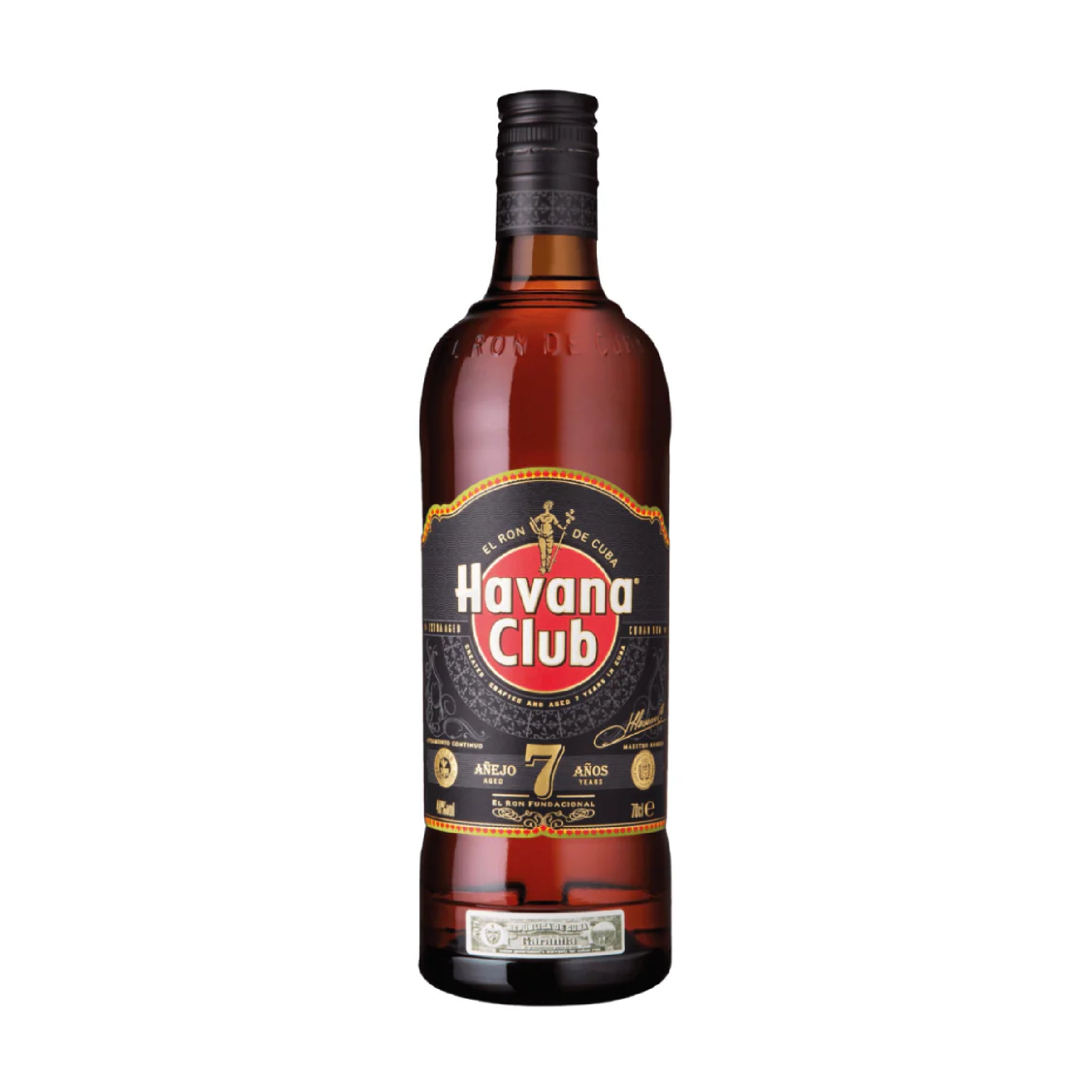 Havana Club Añejo 7 Years Old Rum 70cl