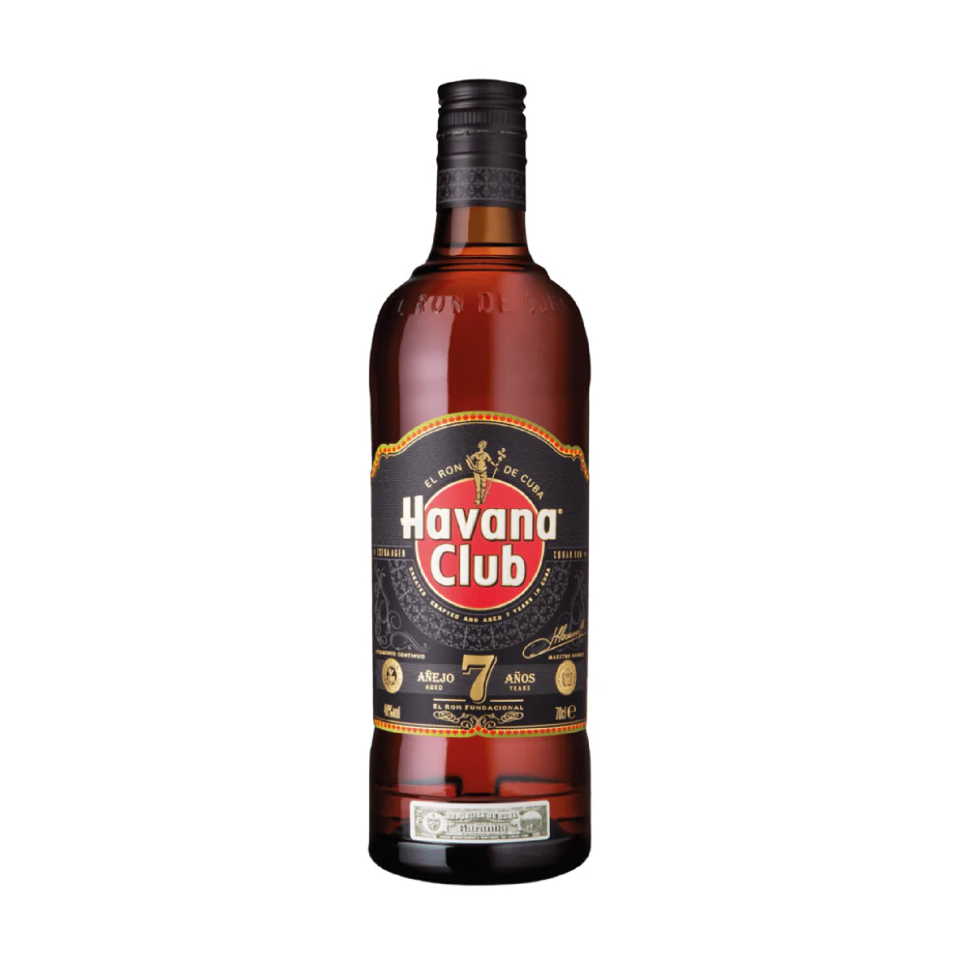 Havana Club Añejo 7 Years Old Rum 70cl