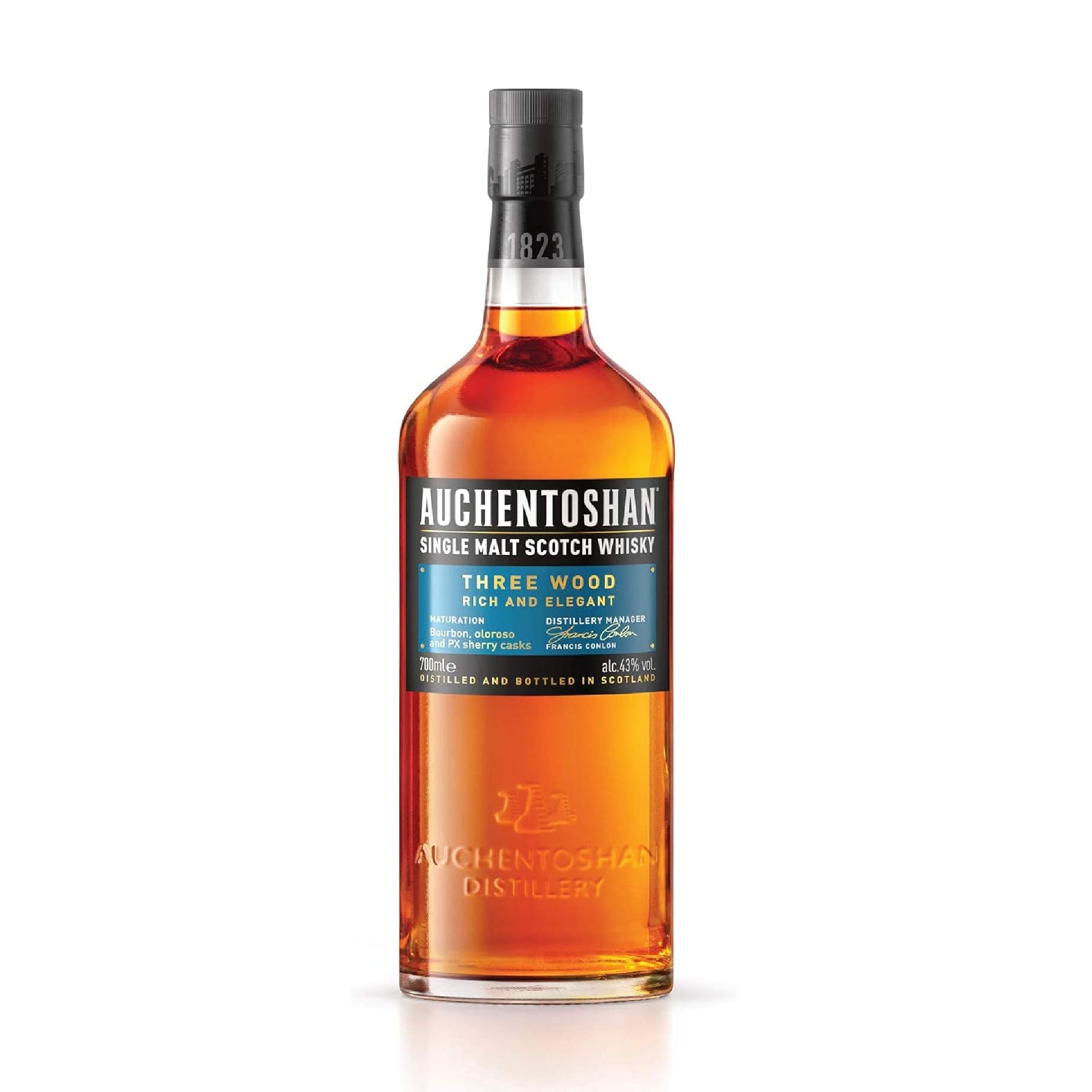 Auchentoshan Three Wood Single Malt Scotch Whisky 70cl
