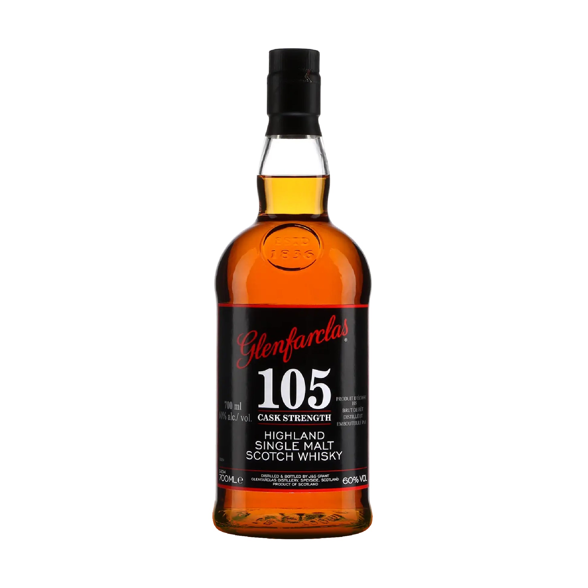 Glenfarclas 105 Single Malt Scotch Whisky 1L