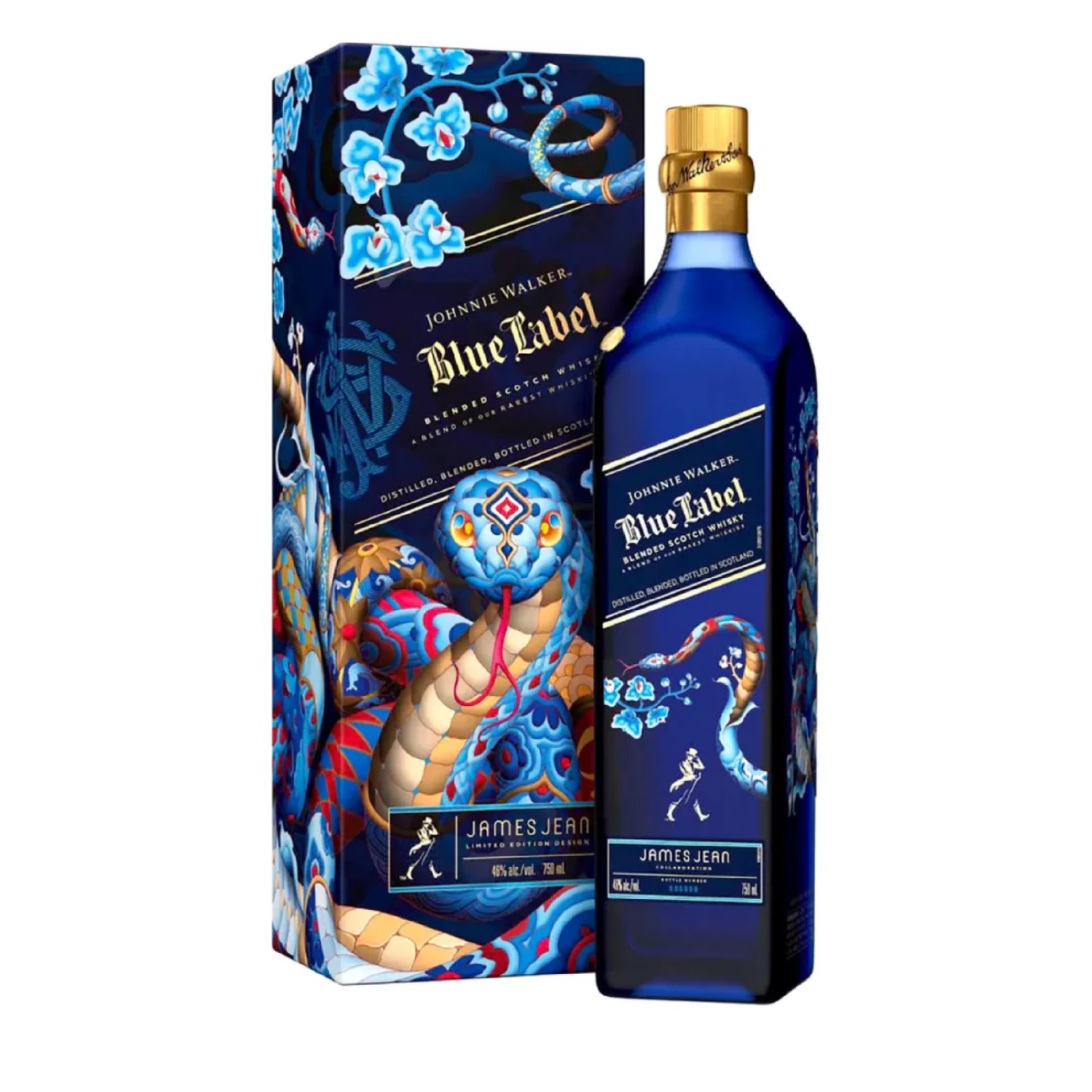 Johnnie Walker Blue Label x James Jean Scotch Whisky 70cl – Enoteca