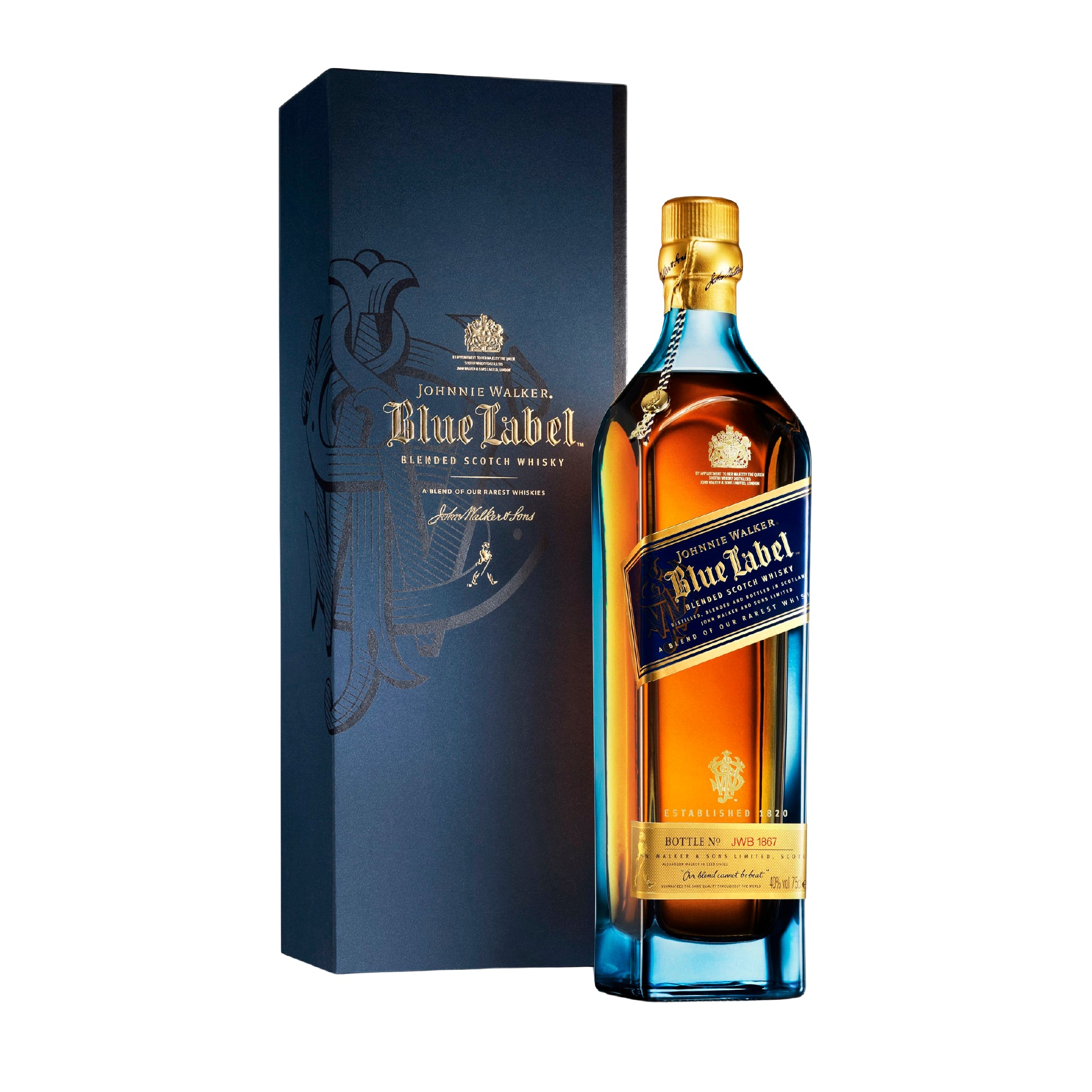 Johnnie Walker Blue Label Blended Scotch Whisky 75cl