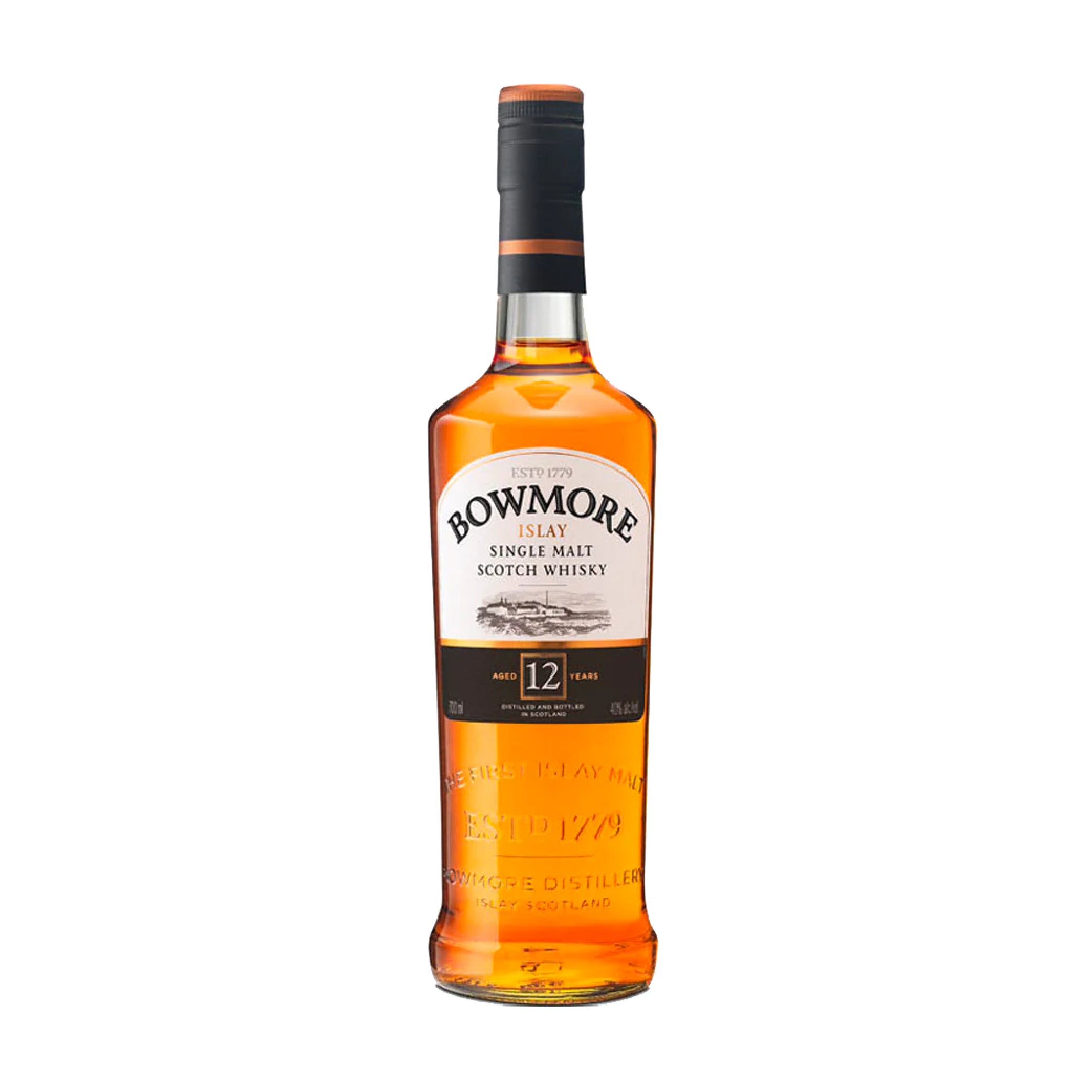 Bowmore 12 Years Old Single Malt Whisky 75cl