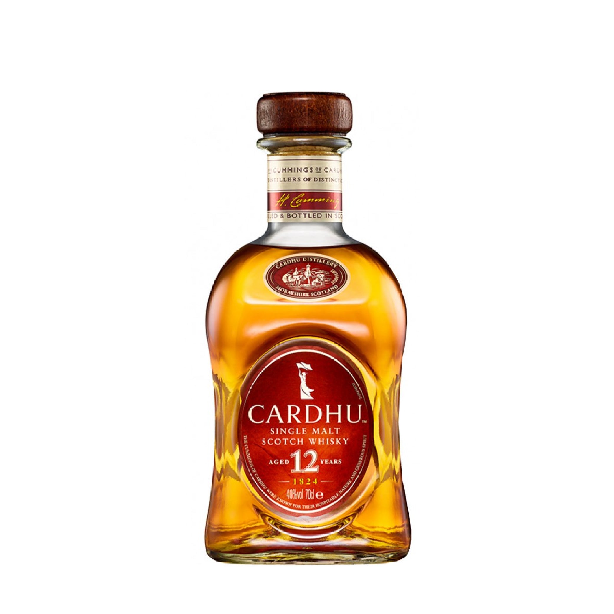 Cardhu 12 Years Aged Single Malt Whisky 70cl