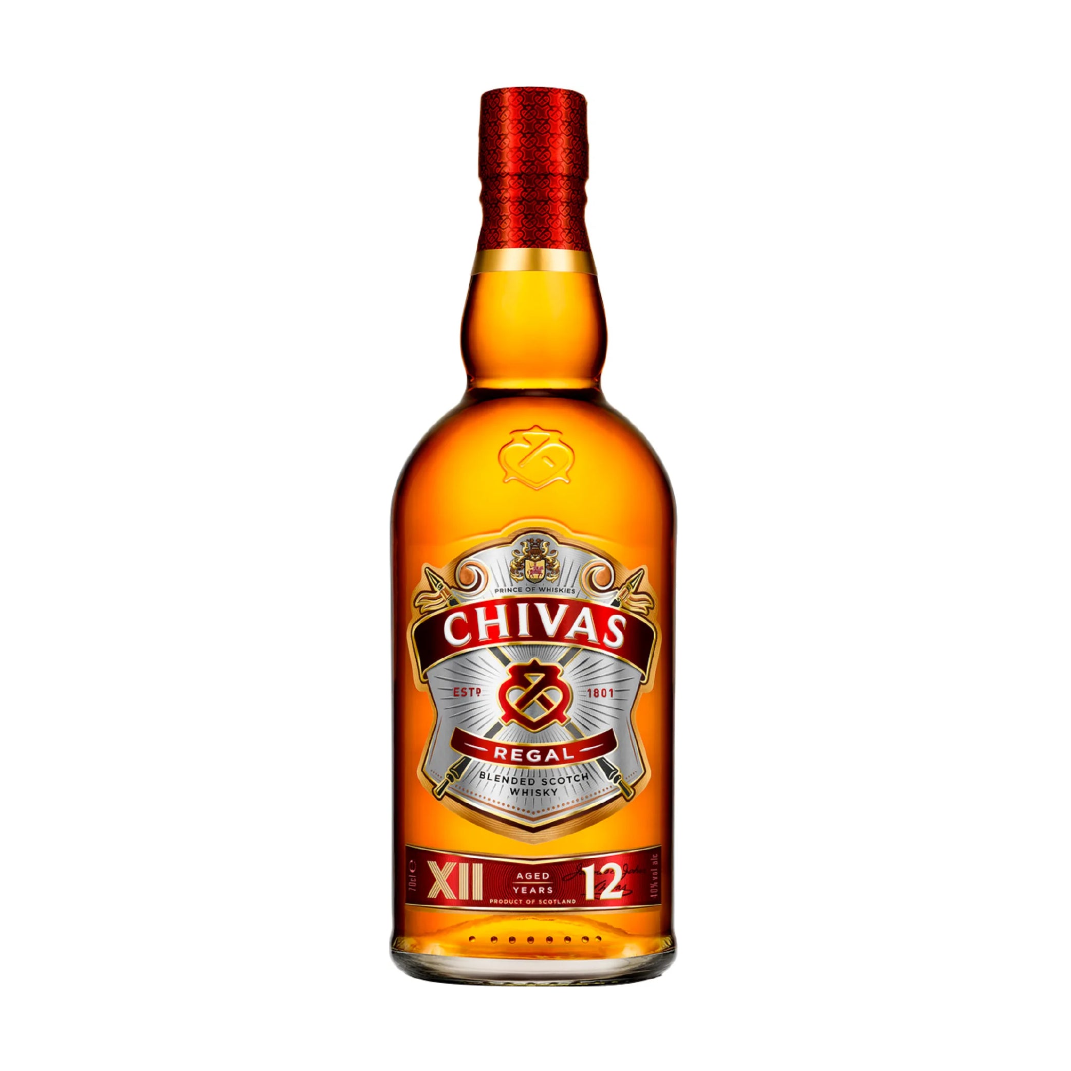 Chivas Regal 12 Years Old Blended Scotch Whisky 70cl