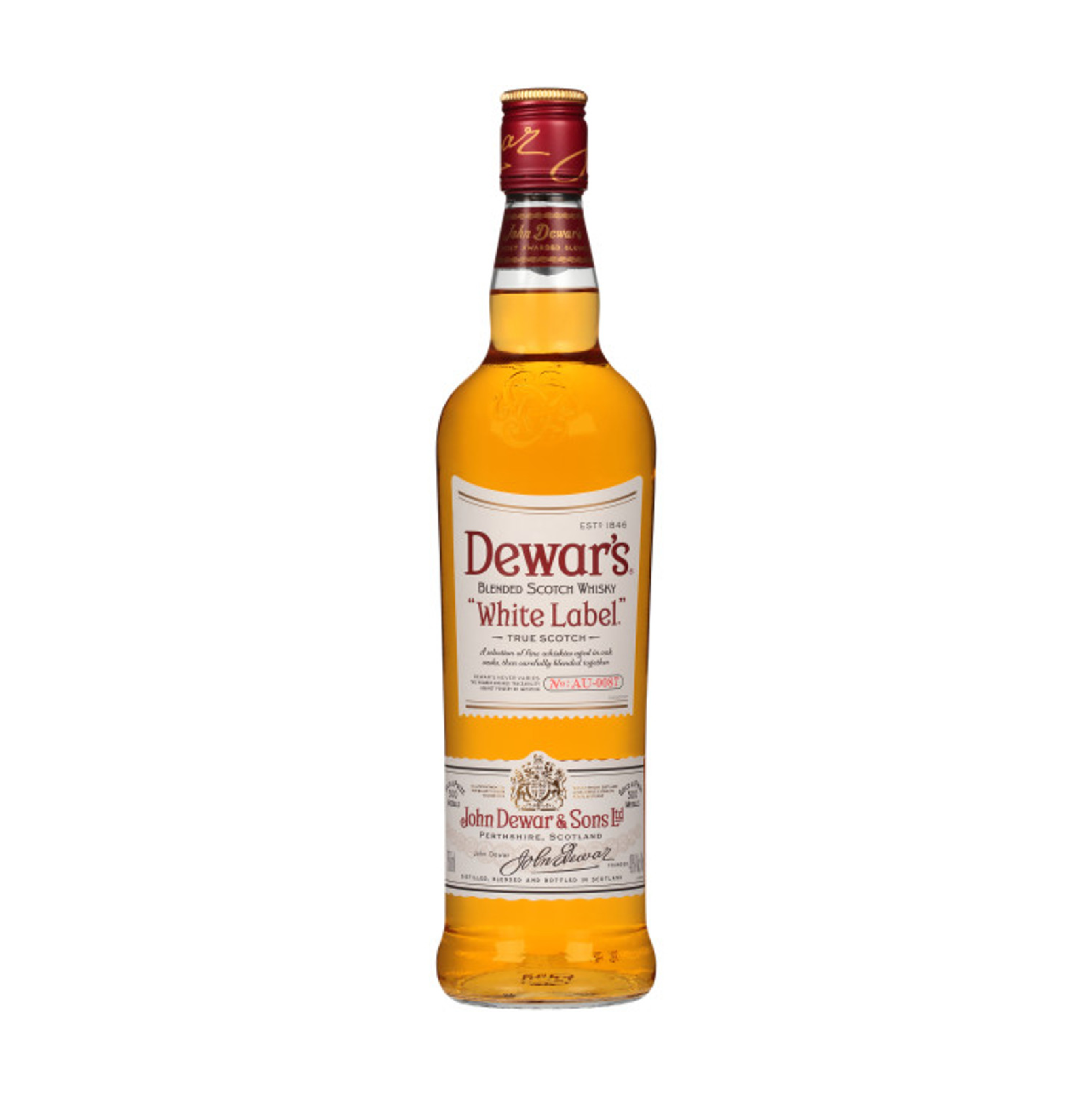 Dewar's White Label Blended Scotch Whisky 75cl