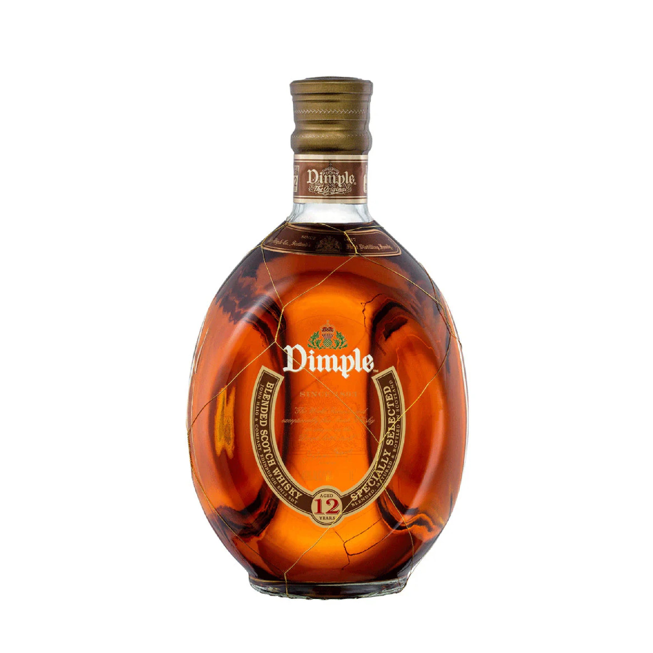 Dimple 12 Years Old Blended Scotch Whisky 70cl
