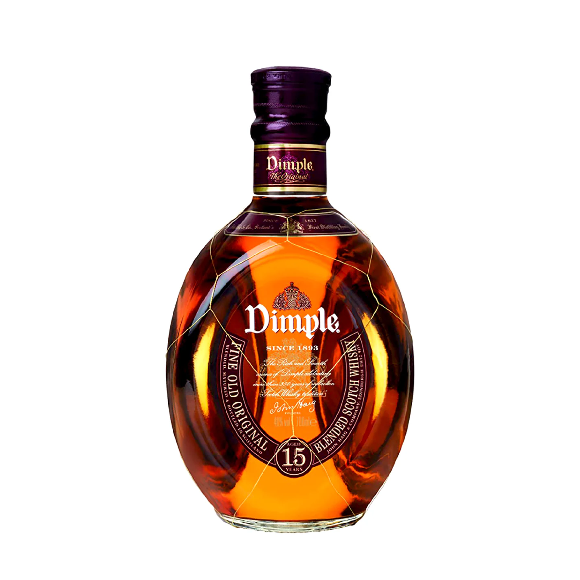 Scotch Dimple15 古酒、未開栓、750ml .43% Dimple 15 Years Old Blended Scotch Whisky 75cl – Enoteca