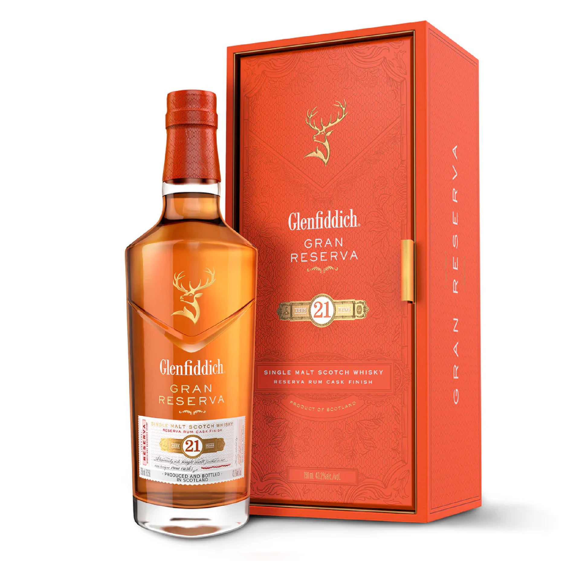 Glenfiddich 21 Years Old Single Malt Scotch Whisky 75cl