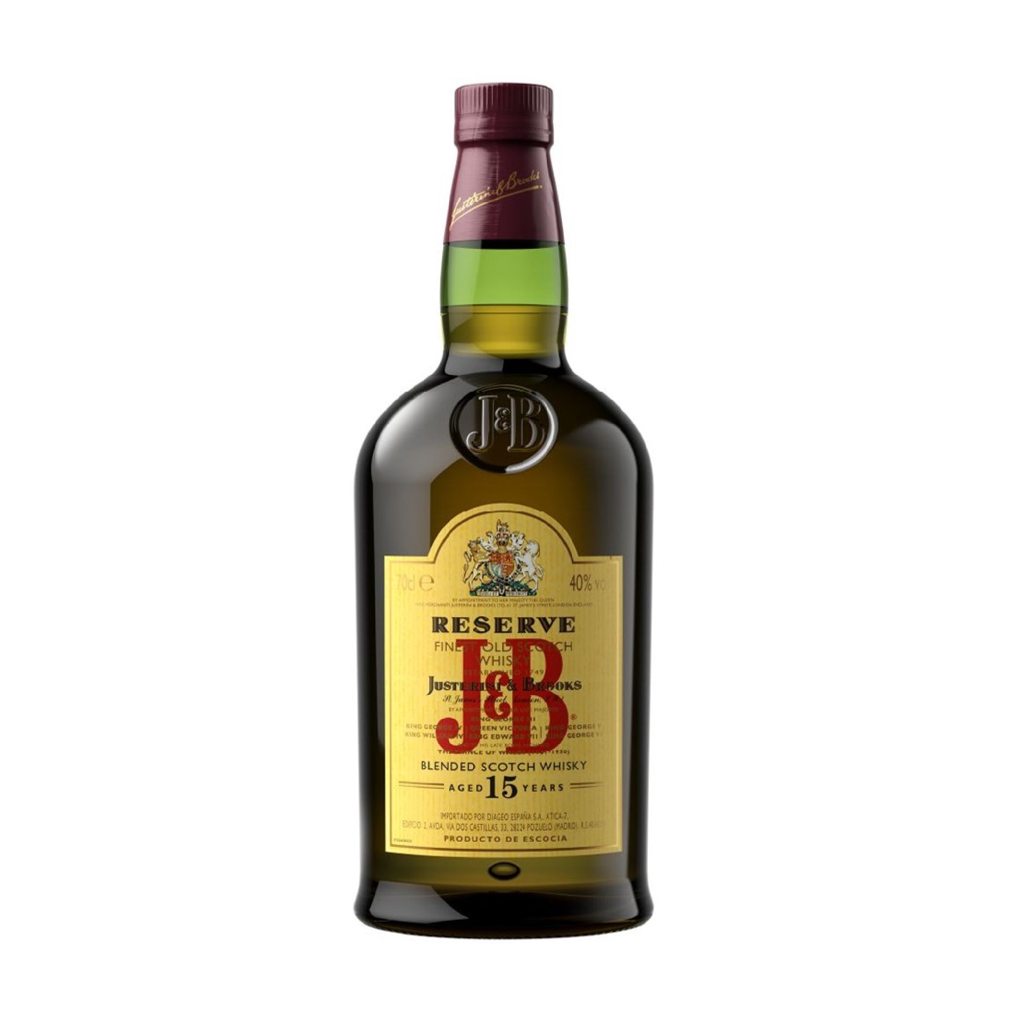 J&B Reserve Blended Scotch Whisky 70cl