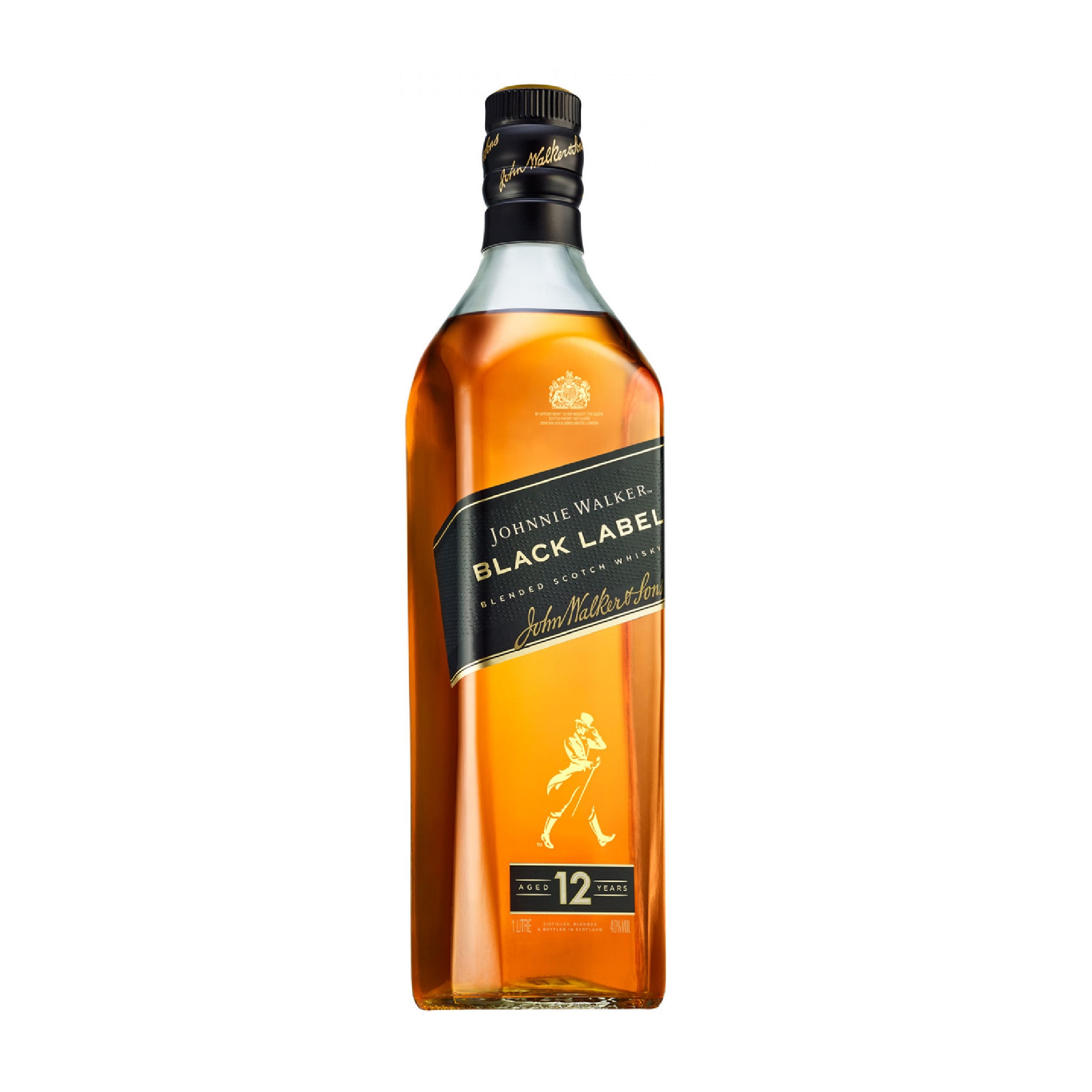 Johnnie Walker Black Label Blended Scotch Whisky 75cl